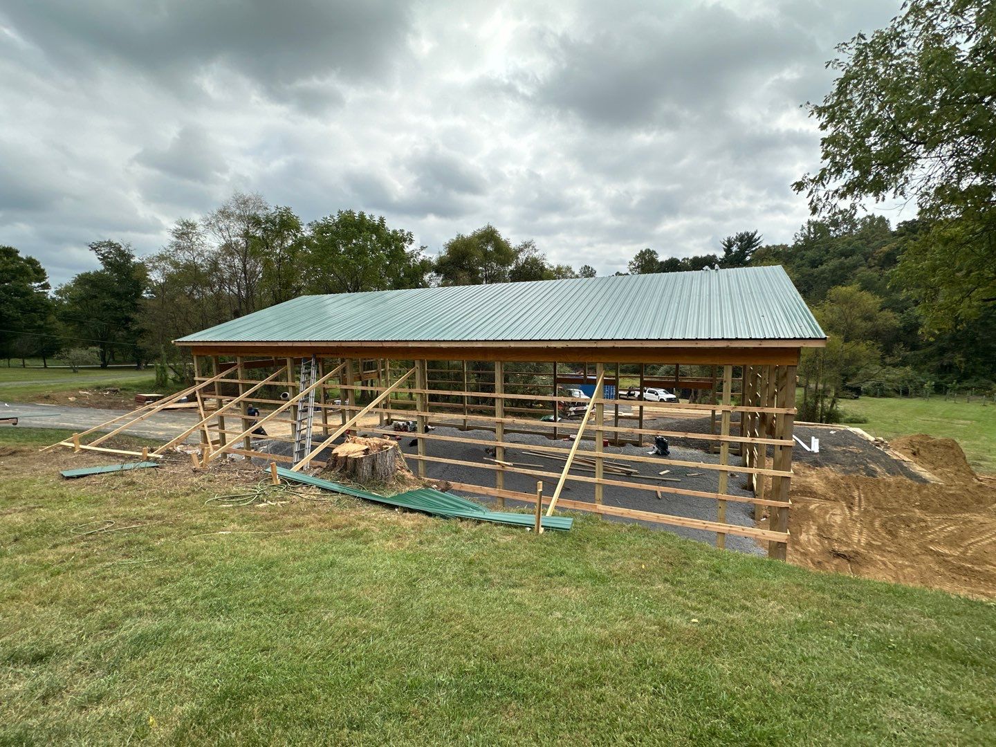 Large Garage Build by Bec Construction Llc