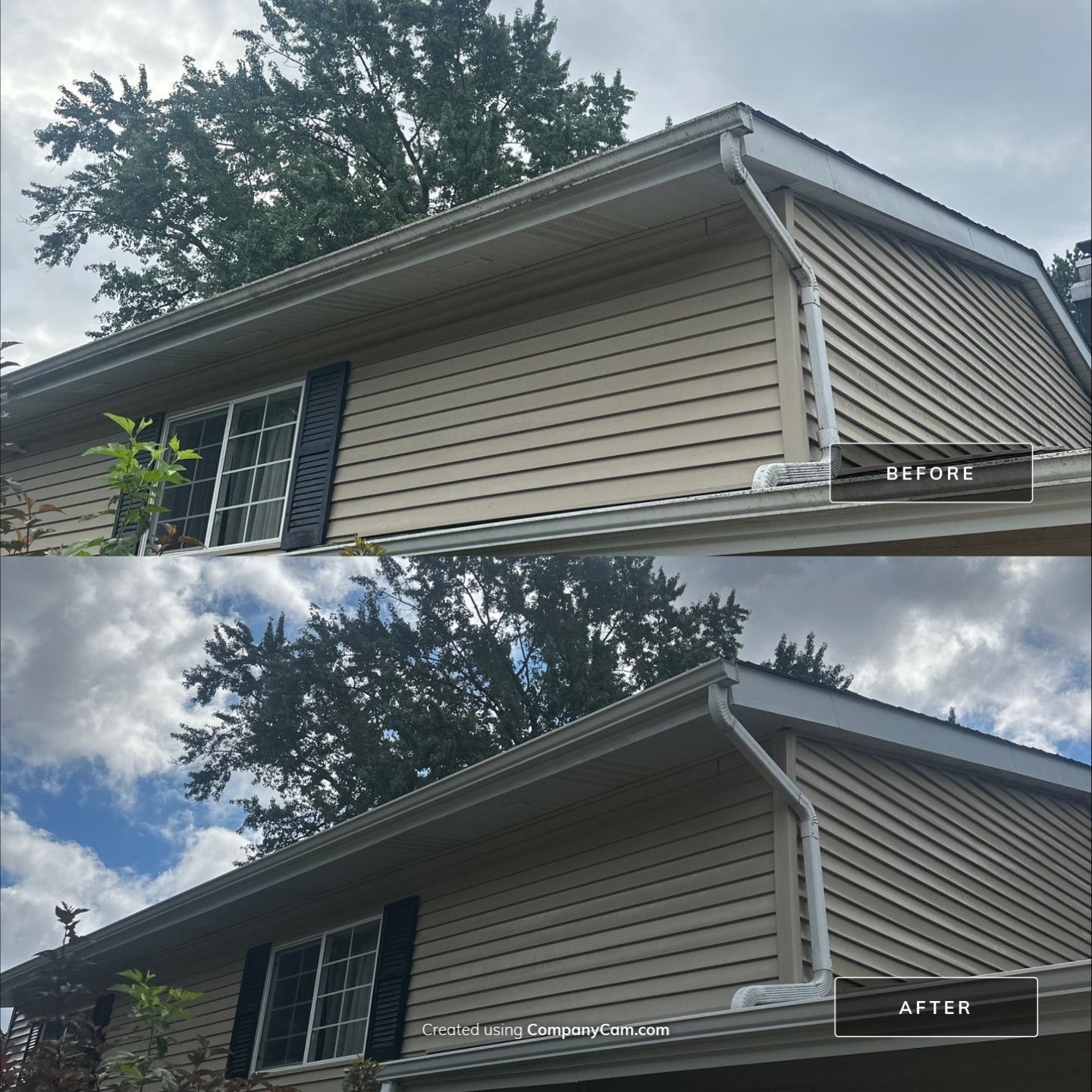 Project in Crystal Lake by Simmons Power & Soft Washing