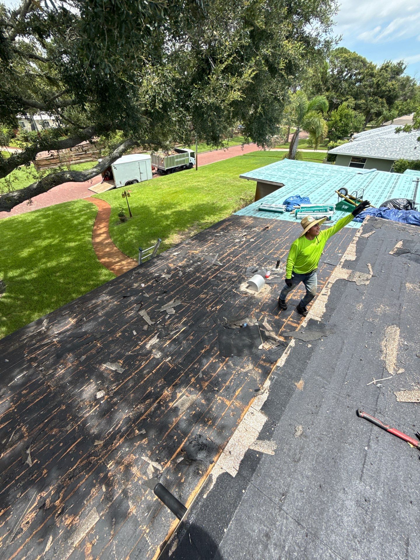 Project in St. Petersburg 33710 by Mitchell Roofing Company LLC 