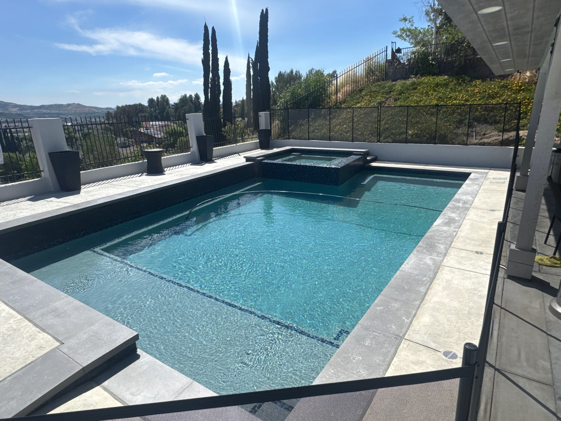 Project in Santa Clarita by Thomas Pools