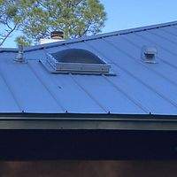 24ga 1" Nail-Strip Mill Finish by Total Roofing System The Metal Roof Experts