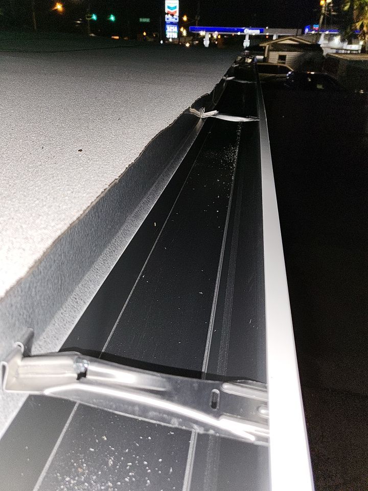 Gutter Installation using K-Style Seamless Gutters by Gutter Professors