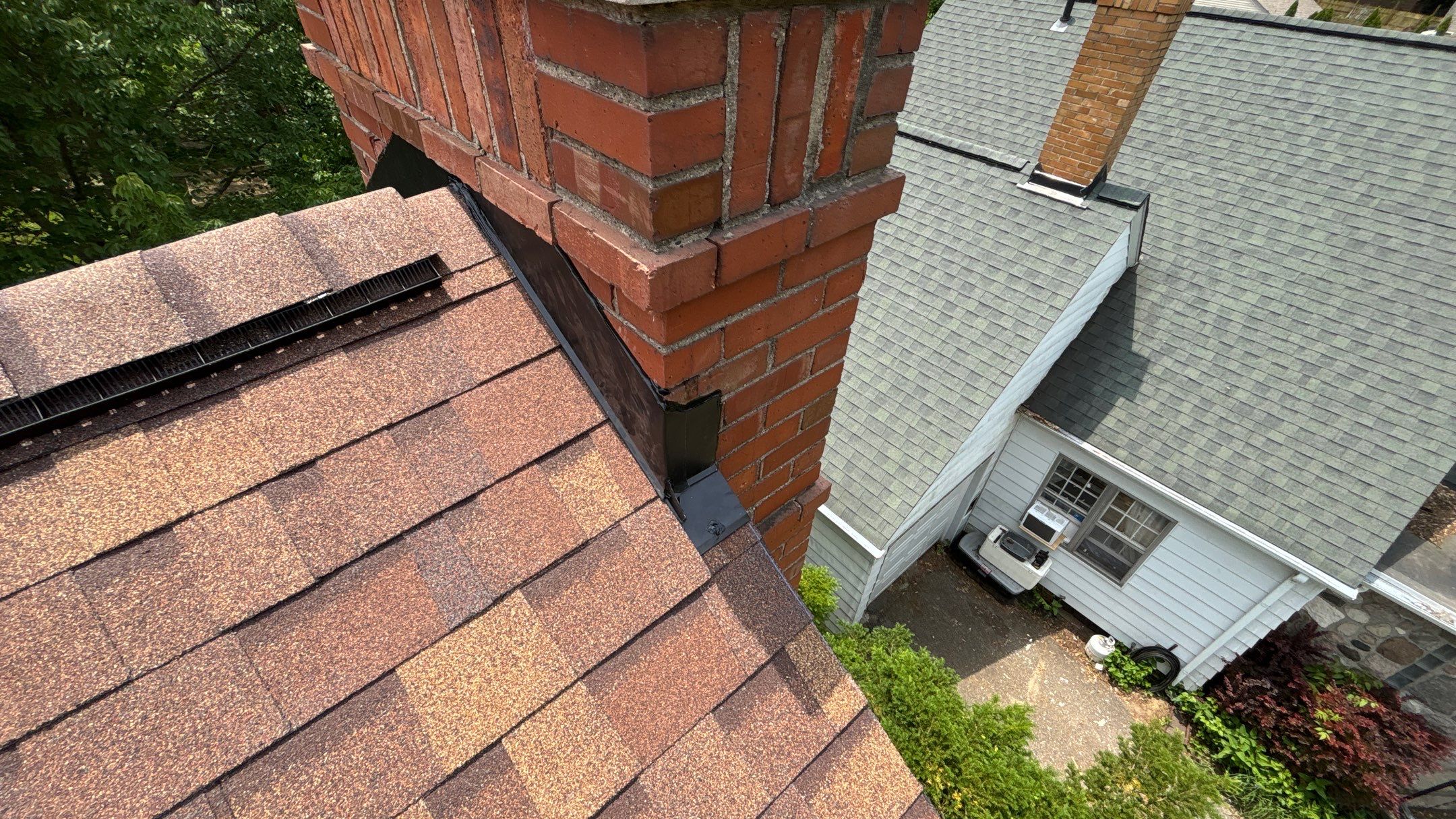 Roof Replacement using Owens Corning Desert Rose by 180 Contractors