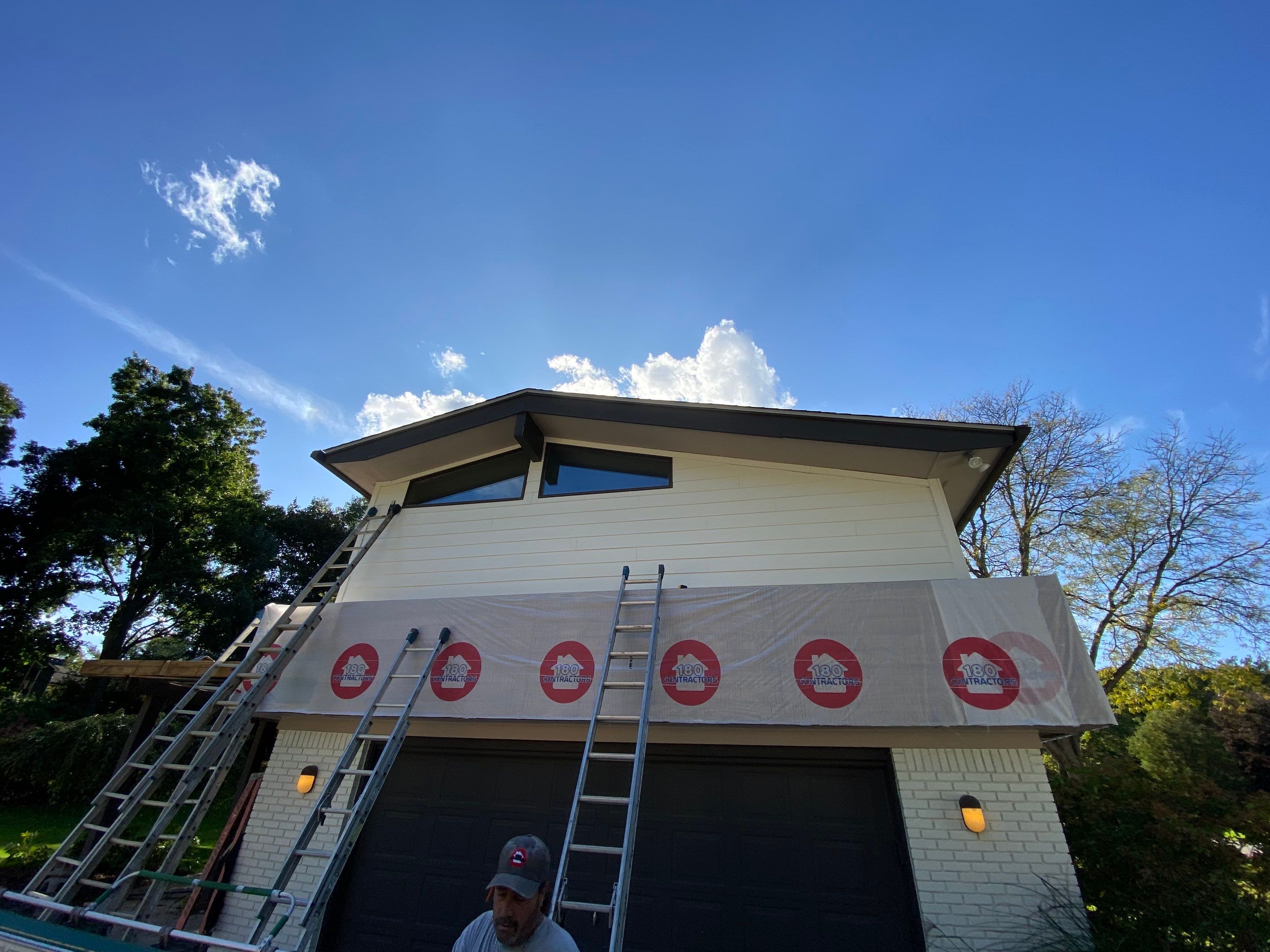 Siding Replacement using James Hardie Siding by 180 Contractors