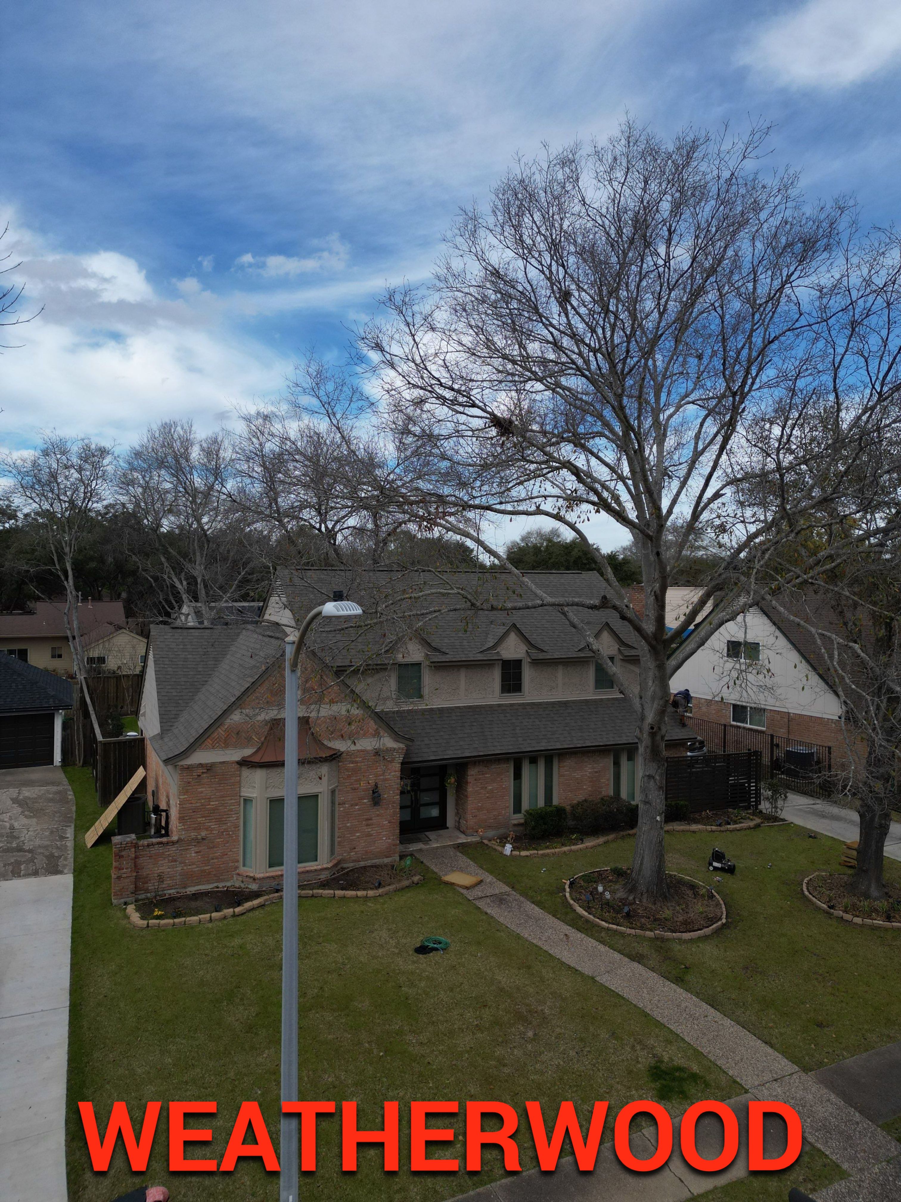 IKO Cambridge Weathered Wood by HHH Roofing & Construction