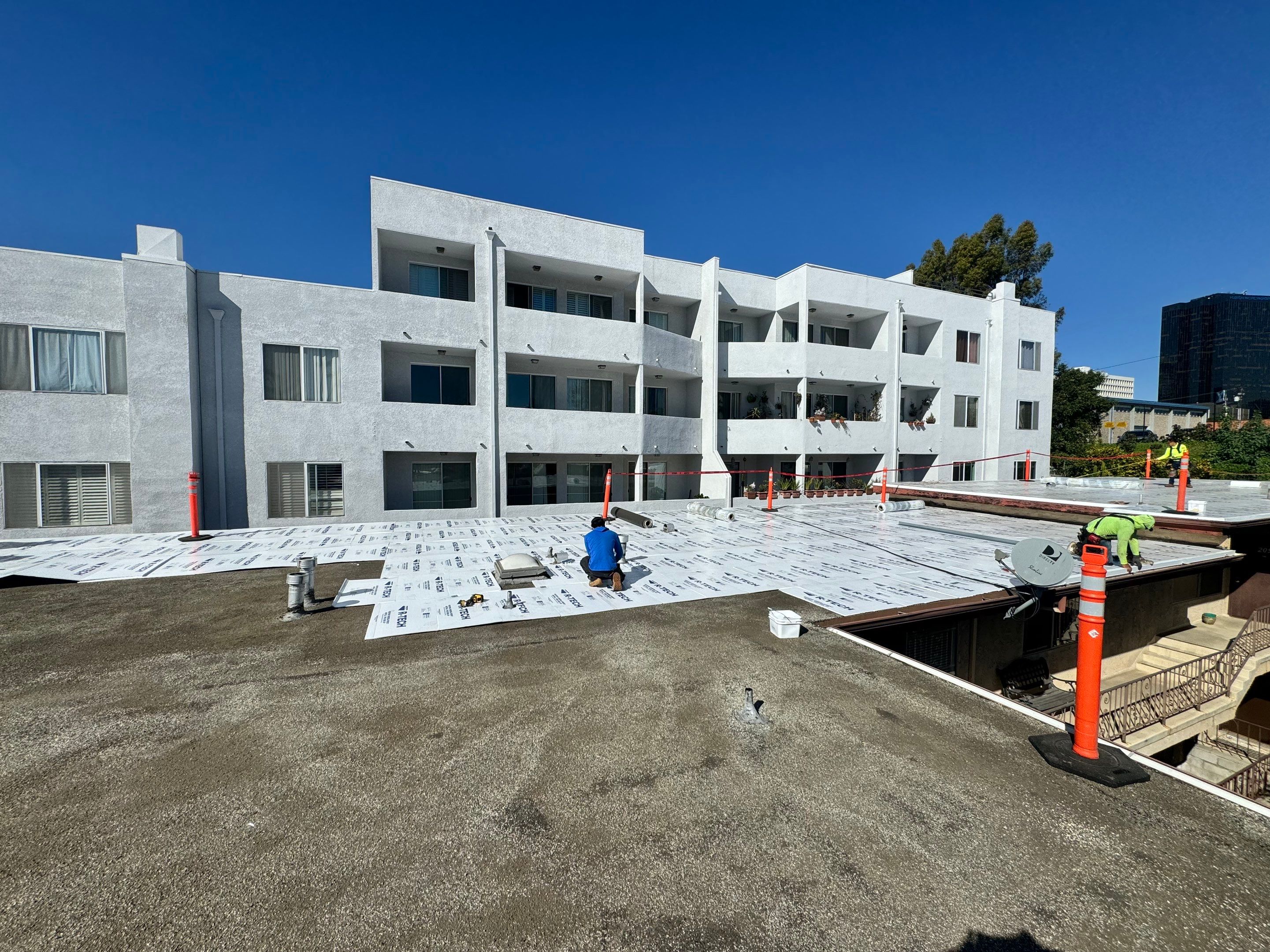 Project in Los Angeles by T&G Roofing