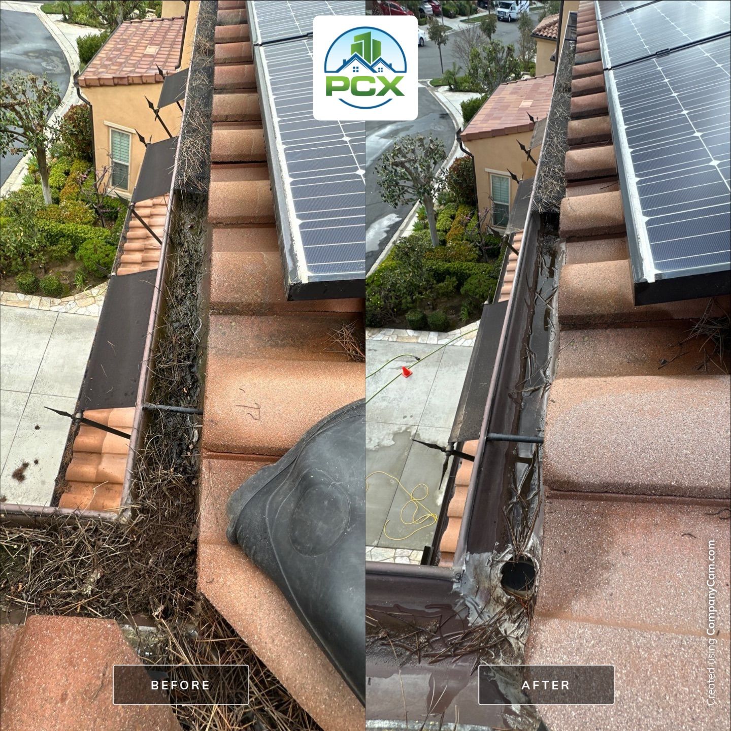 Irvine Roof Washing and Solar Panel Cleaning by Property Cleaning Experts