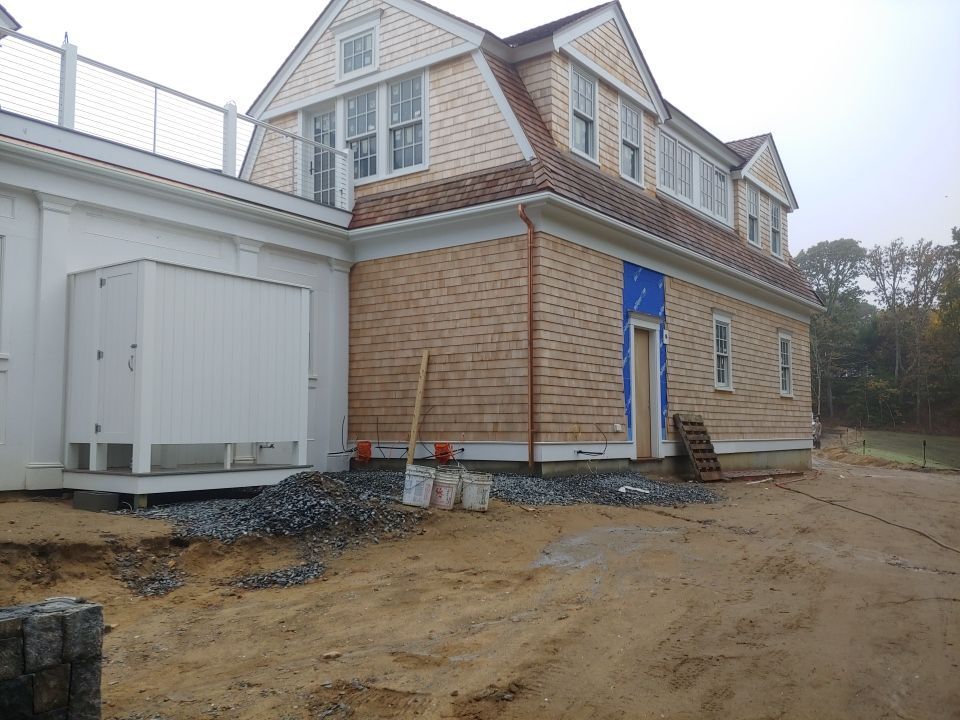 Chatham, MA Gutter Installation using 4x5 FiberGlass Gutter by Gutter Pro Enterprises