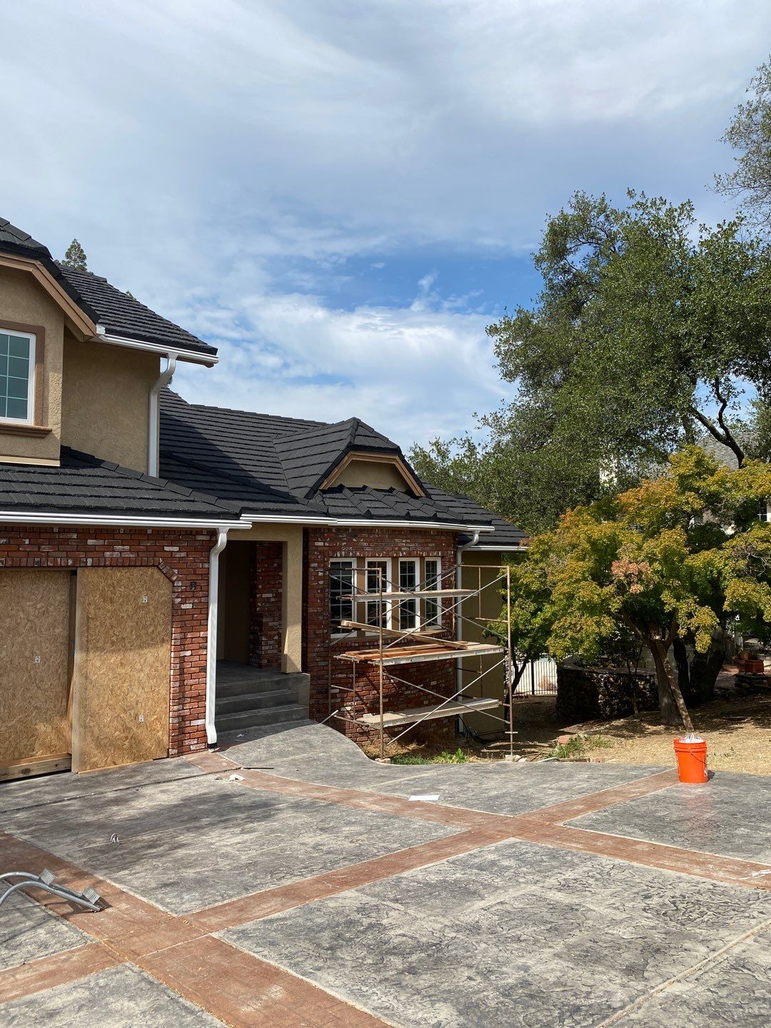 Gutter Installation using Englert LeafGuard Gutters by Byers Enterprises 