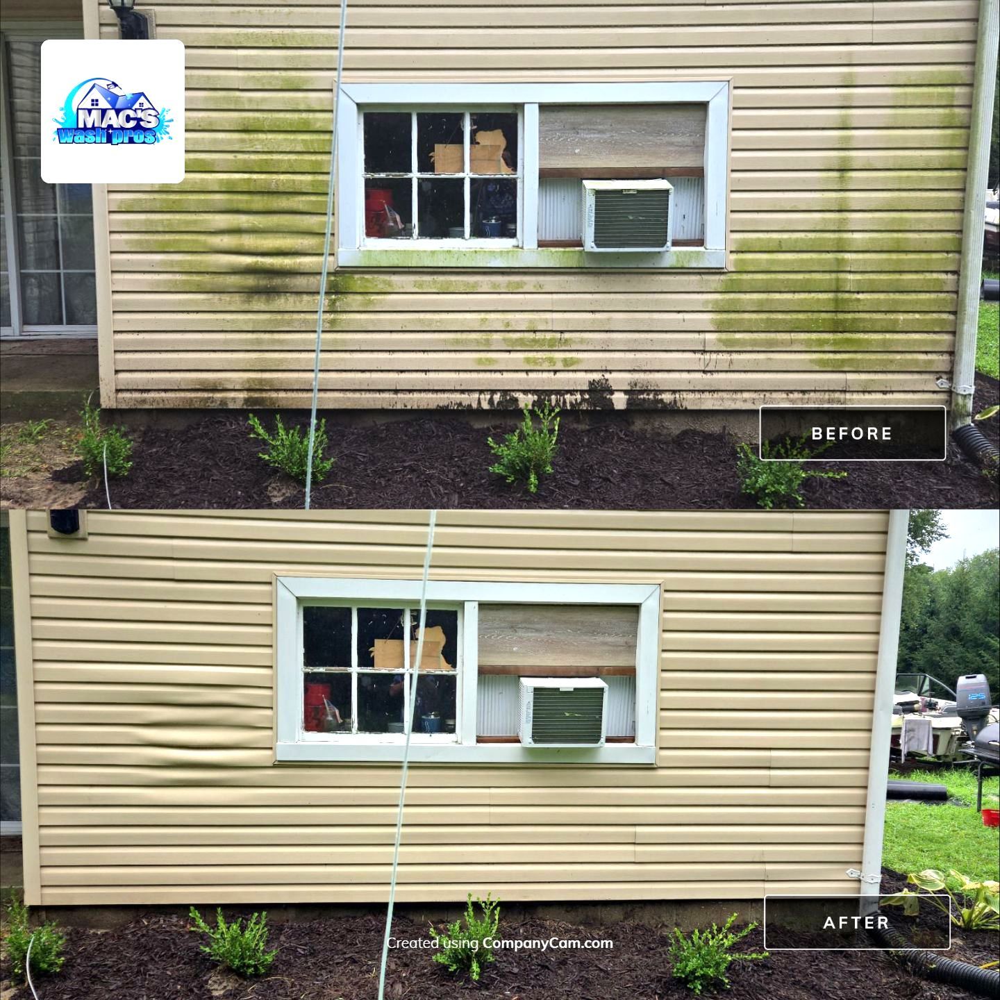 Project in Monticello by Mac's Wash Pros