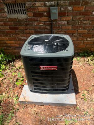 Goodman HVAC System Replacement and Gas Furnace Installation in Fayetteville