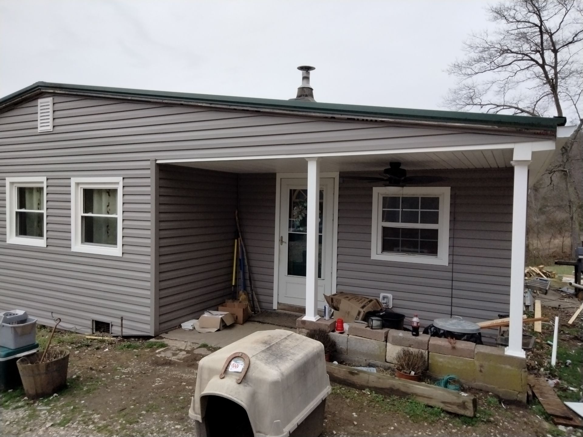Secure Construction Company Inc. is thrilled to present the dramatic transformation of a residential property, given a new lease on life through our expert renovation work. by Secure Construction Company Inc