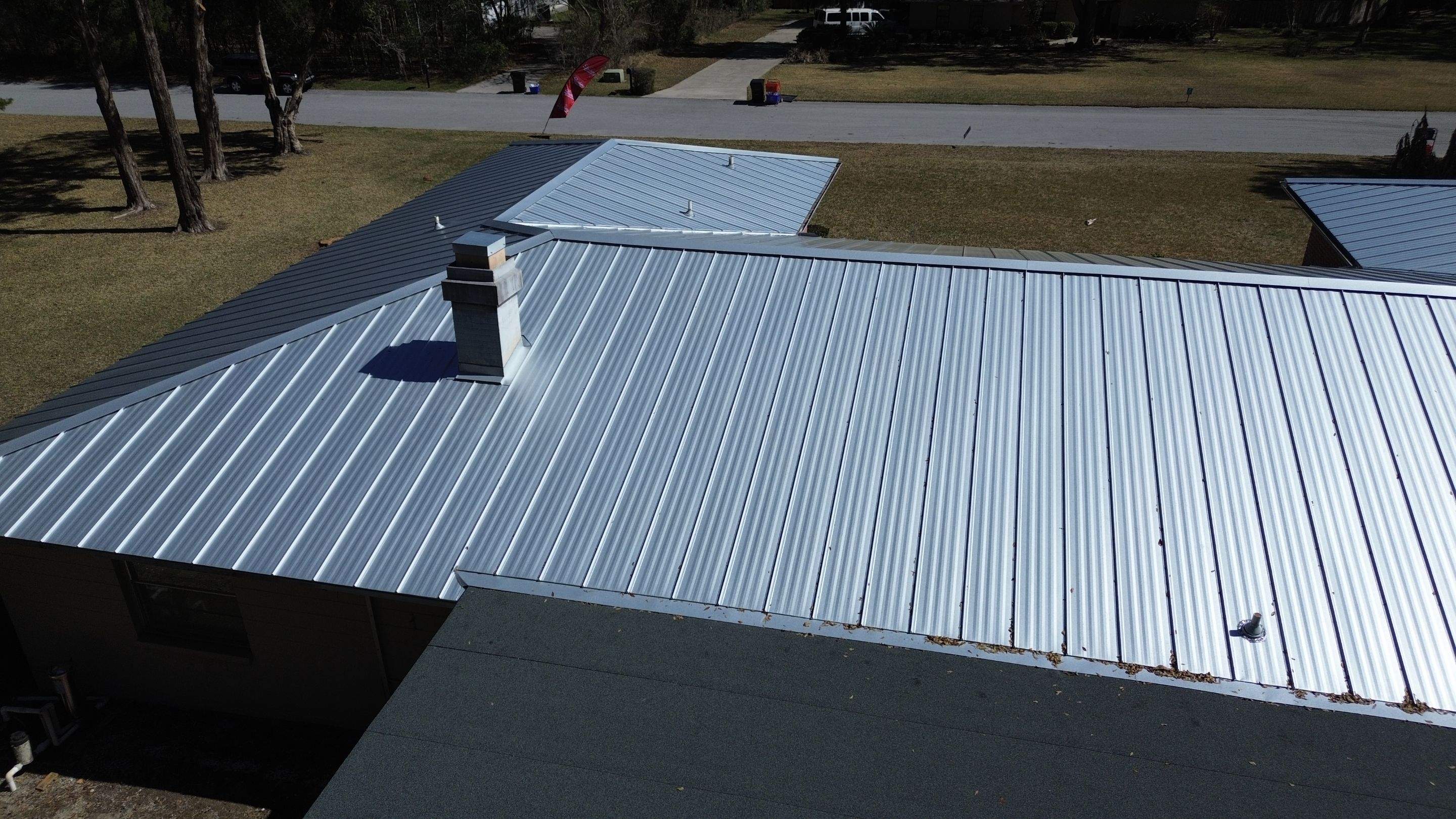 Metal reroof in Gainesville, FL by Brehm Roofing