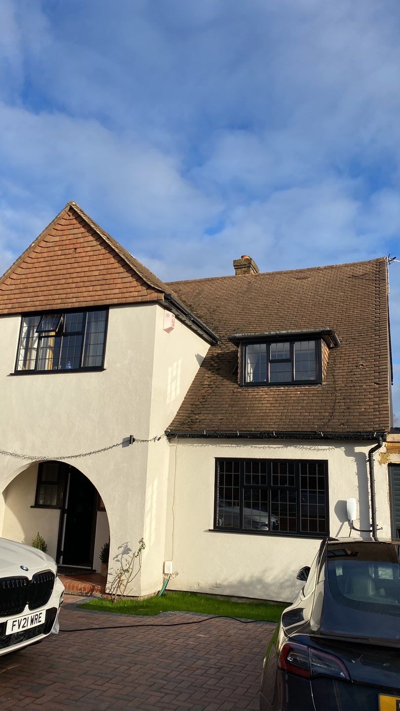 Roof Clean using Honda 15lpm Low Pressure Washing Machine by Ges Exterior Cleaning ltd