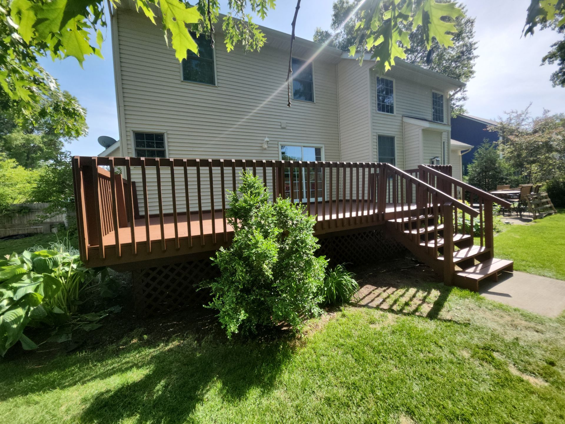 Deck Staining and Pressure Washing by Gordon Painting