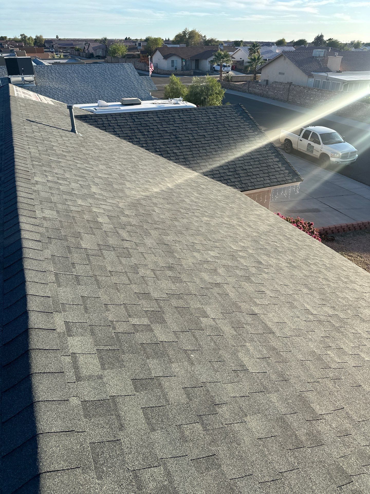 Estate Gray Shingles by Reimagine Roofing