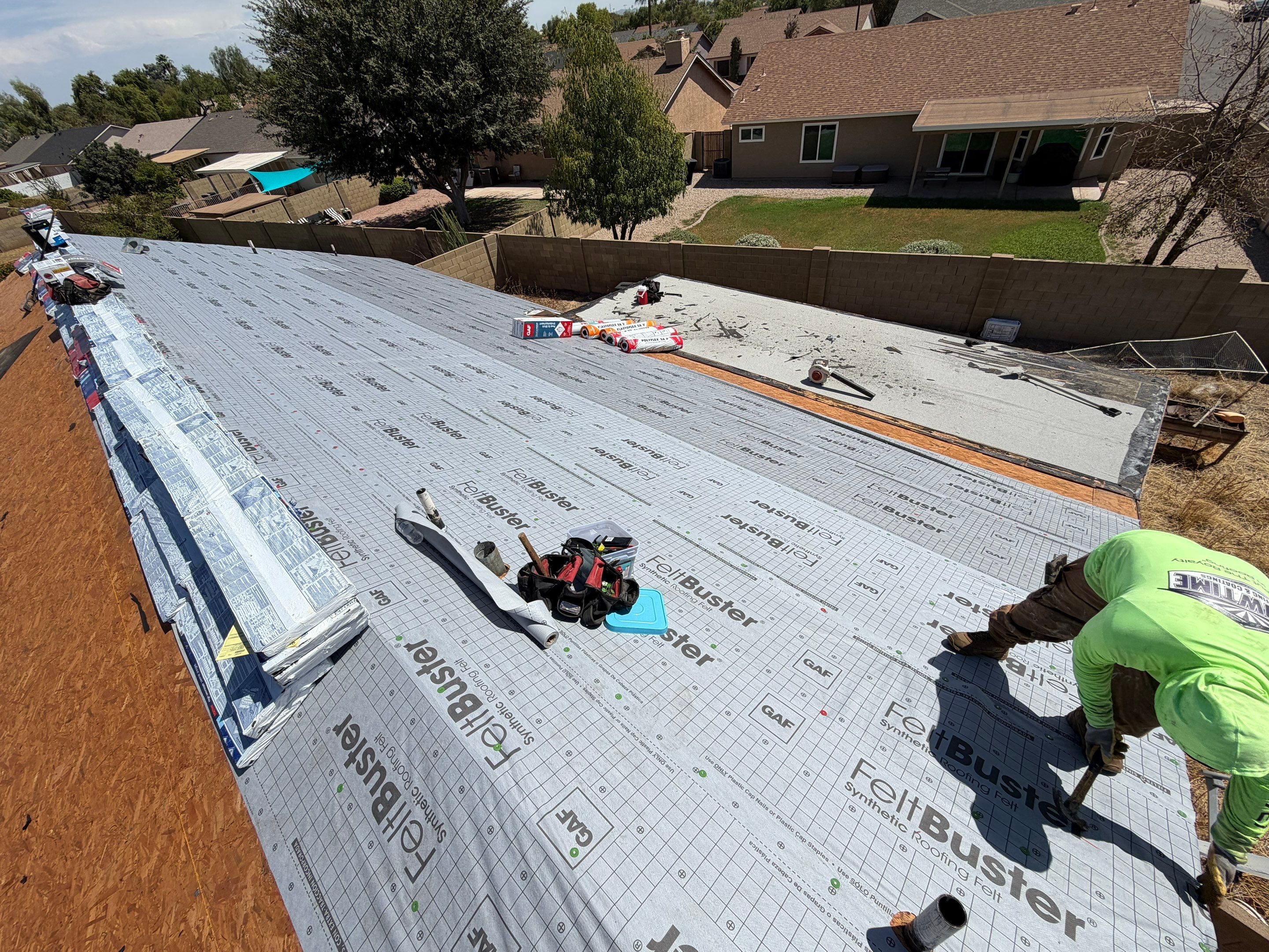Project in Gilbert, AZ by Showtime Roofing & Coatings LLC