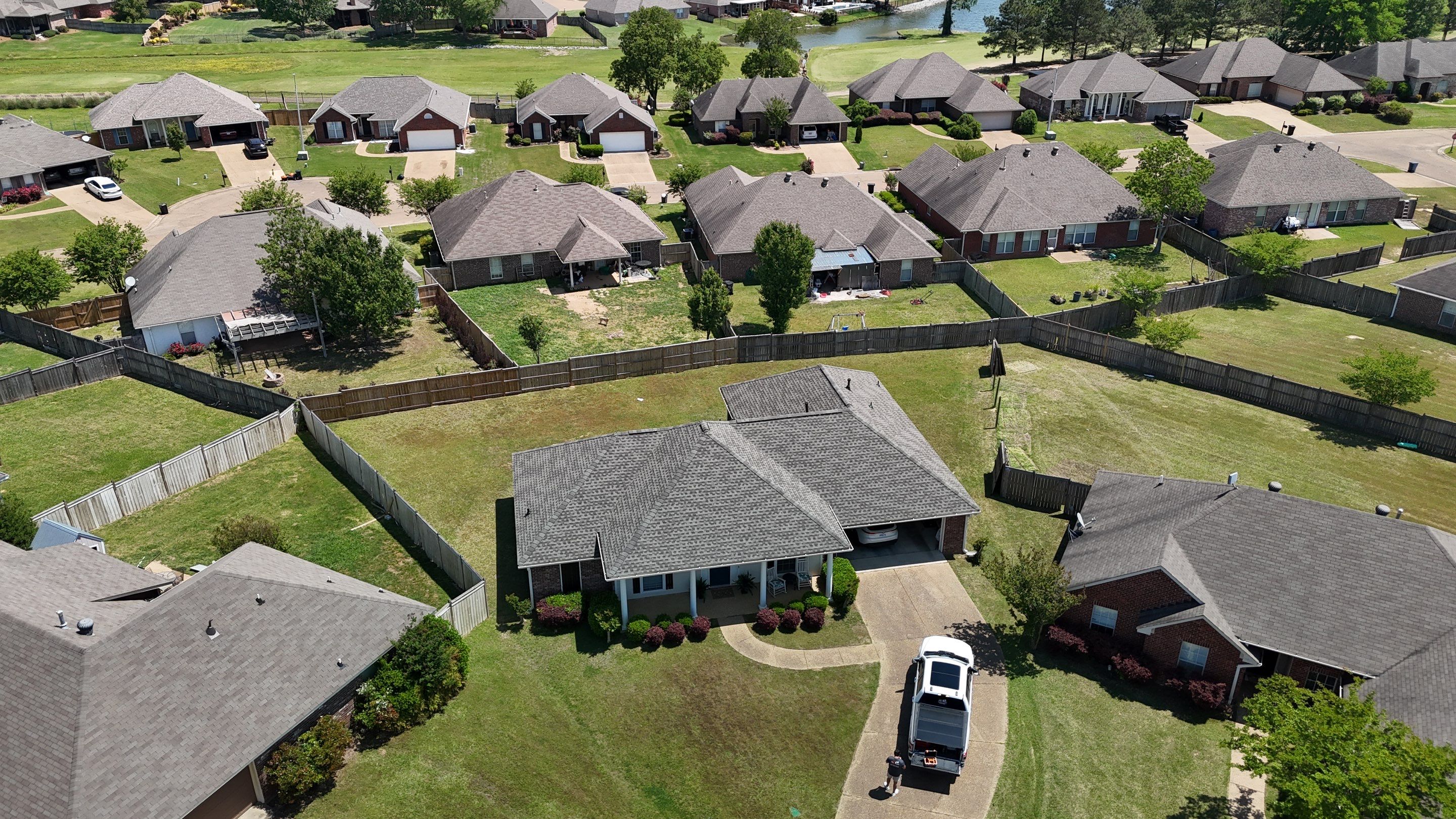 GAF 50-Year Weathered Wood by Roberson Construction LLC