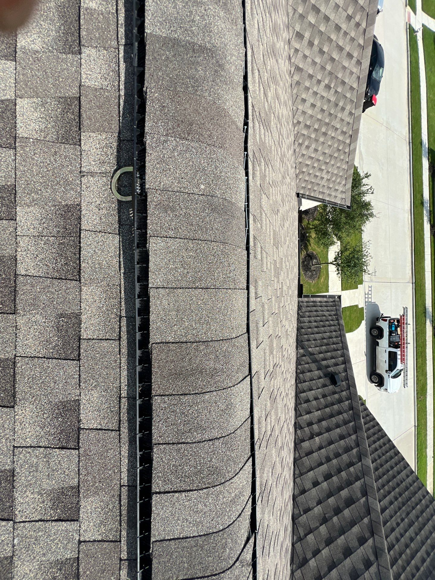Hail Damage using Owen's Corning Duration (Lifetime) Shingles by Roof Repair Company