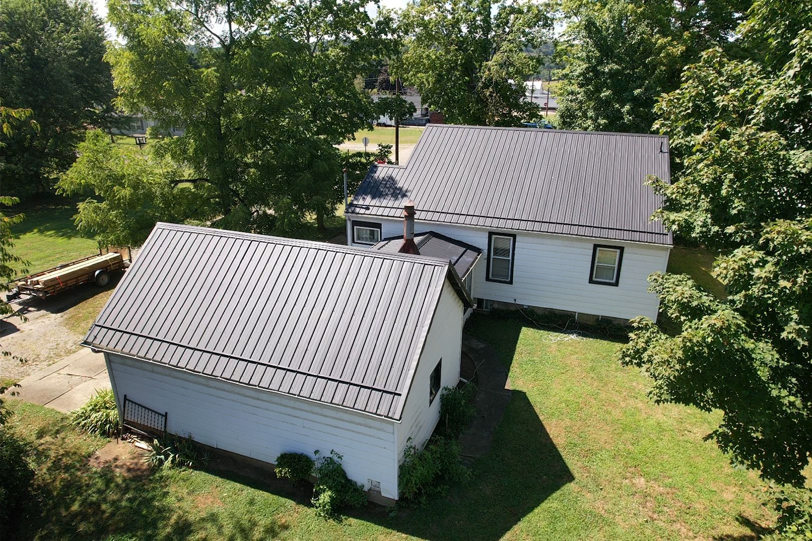Port Washington Ohio Metal Roof Installation by Pine Ridge Roofing LLC