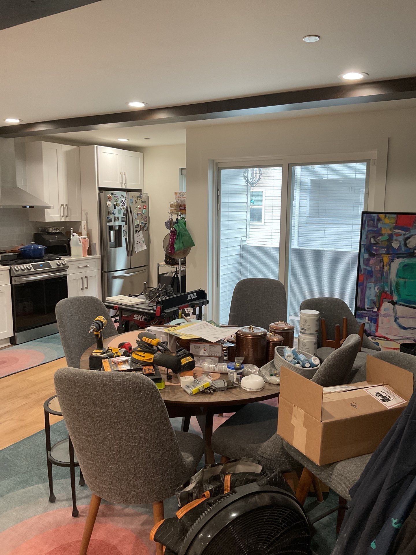 Full Interior Transformation in Port Richmond by Groovy Hues