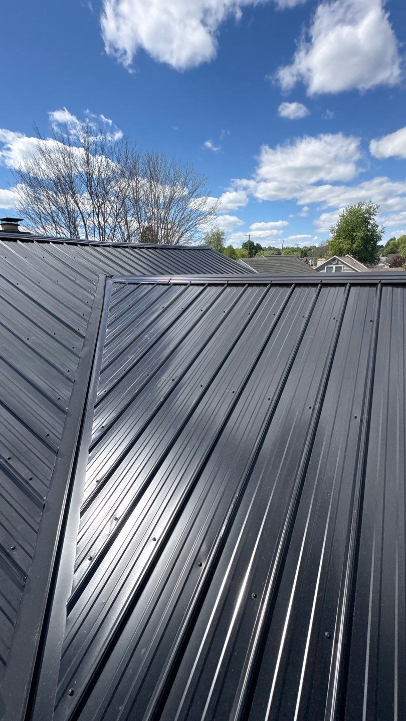 Residential Roofing Installation using Metal by Rainstoppers Roofing