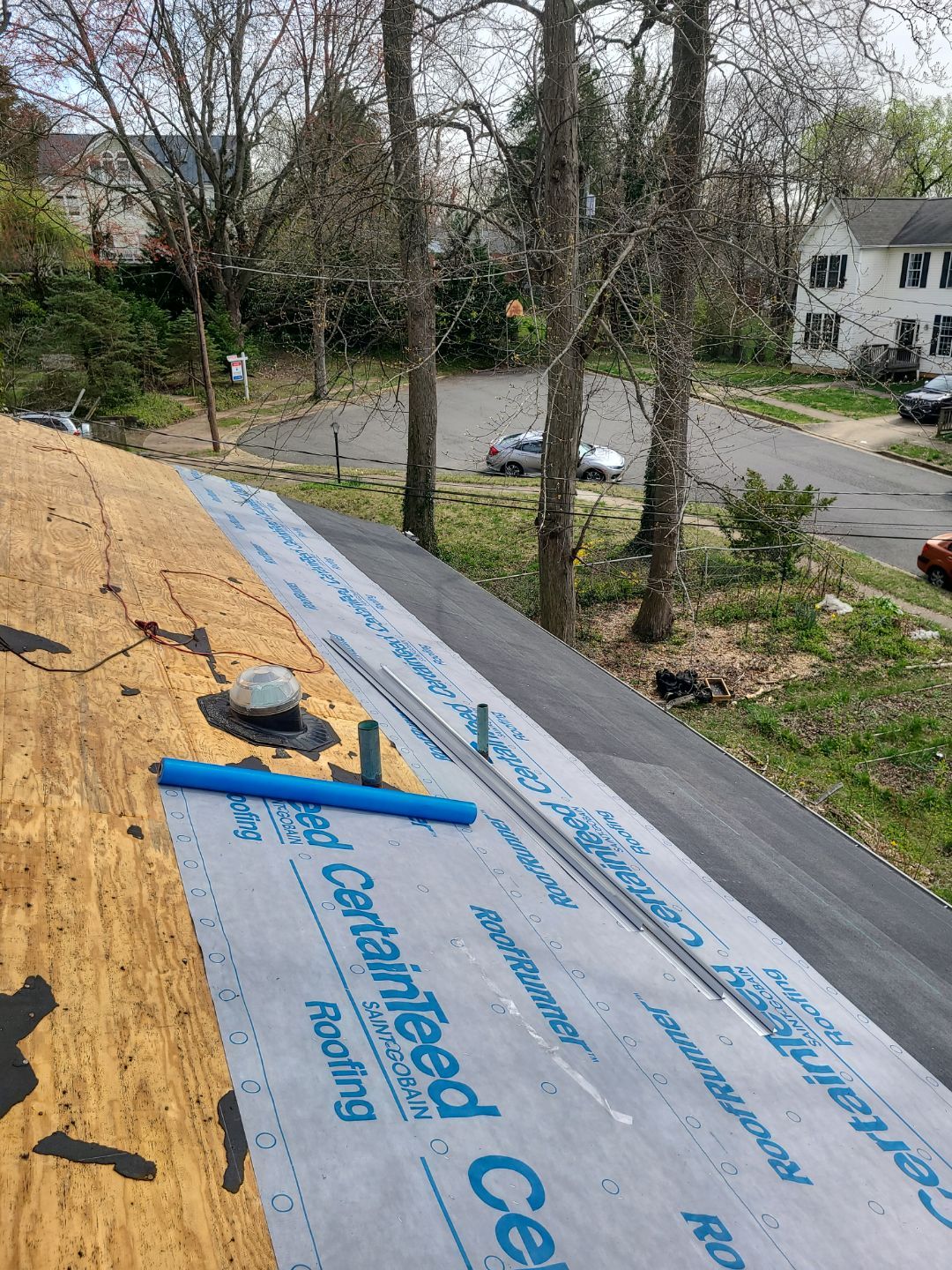 Falls Church Landmark Pro Roof in Max Def Pewter by RM Banning, Inc.