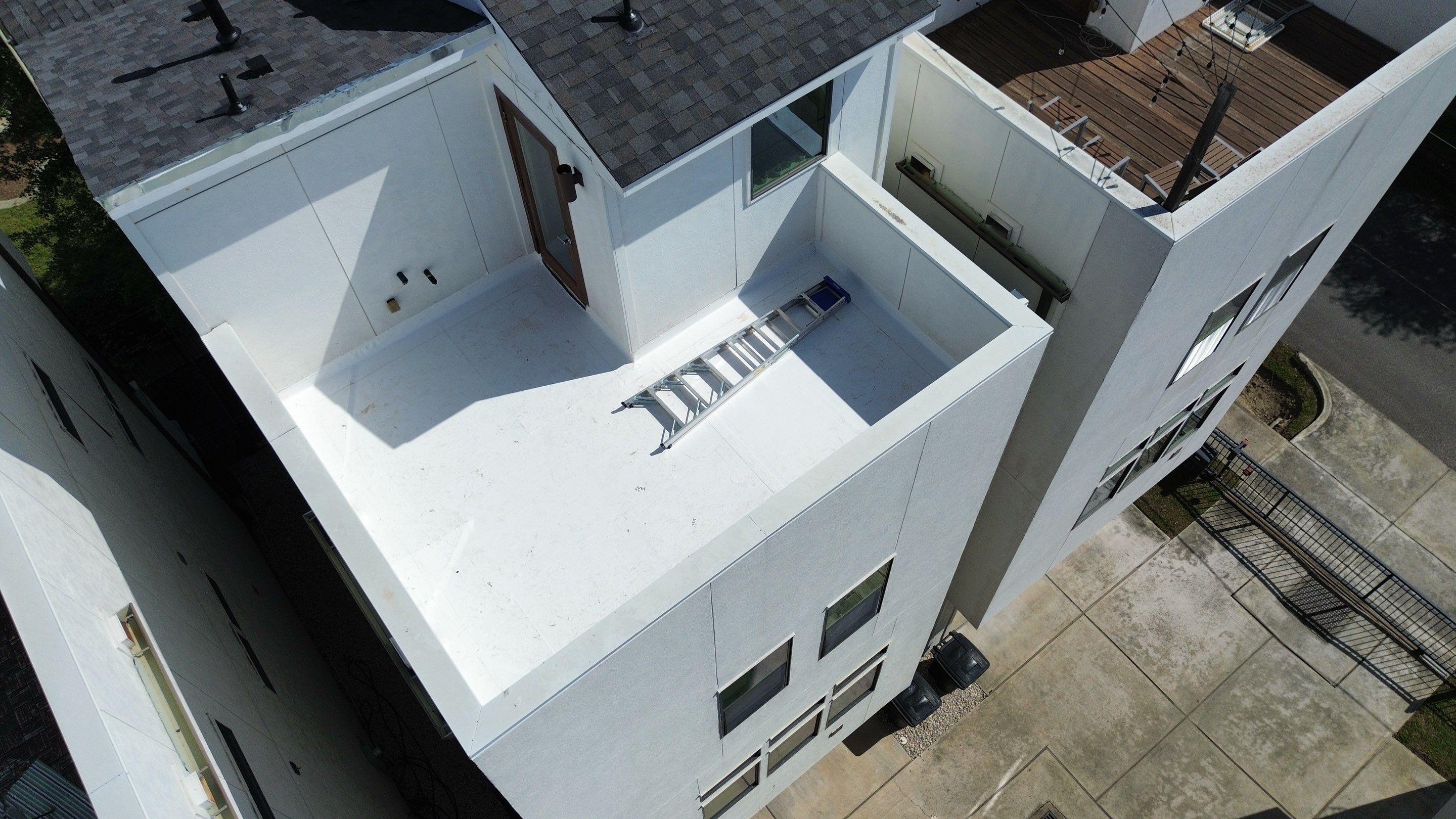 Townhome Roof Replacement by Houston Roofing & Construction