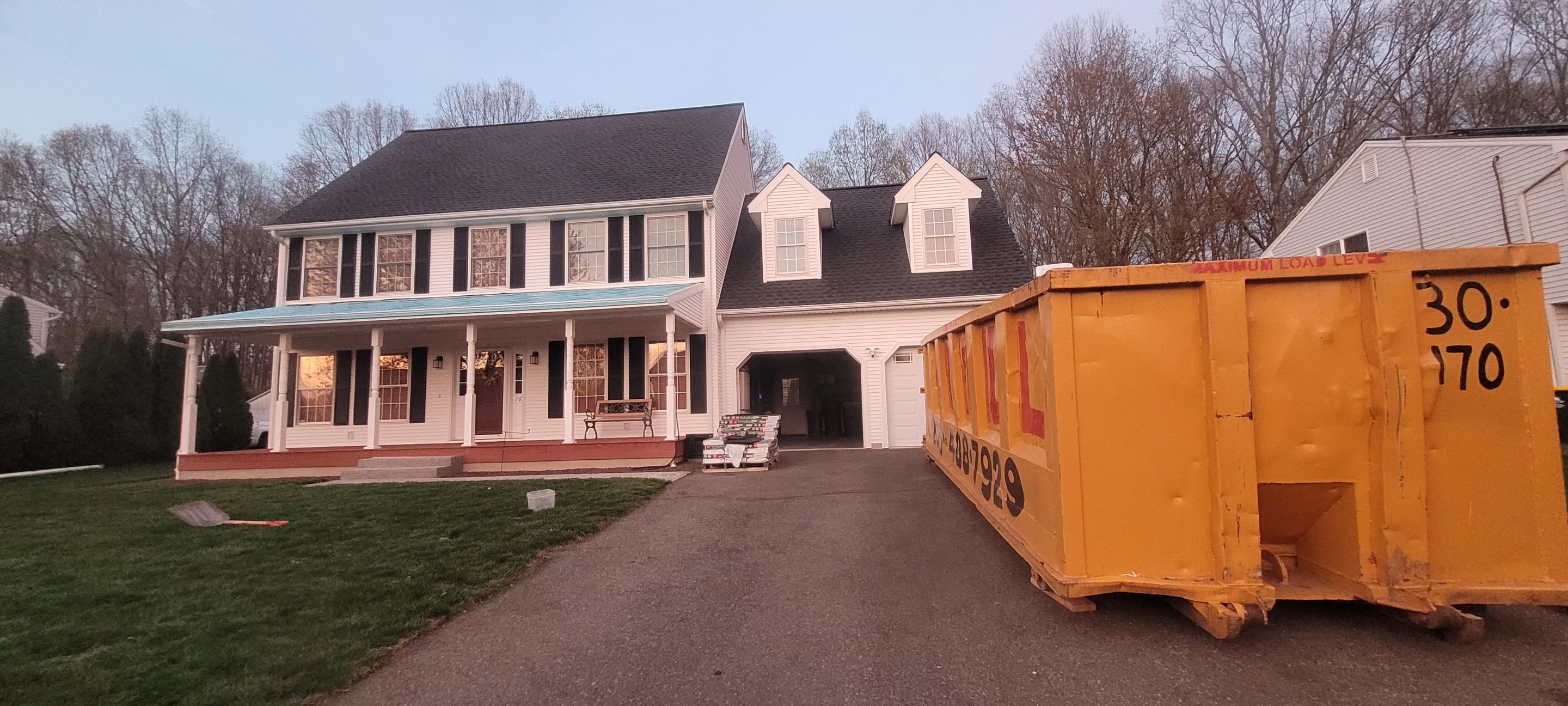 DiGiorgi installs asphalt shingles at Ansonia customer home! by DiGiorgi Roofing and Siding Inc