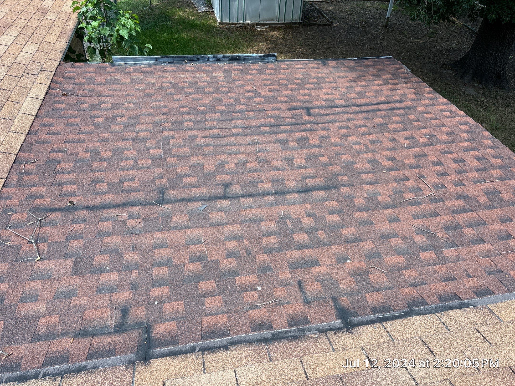 Reroof Project by Berry Good Roofing 