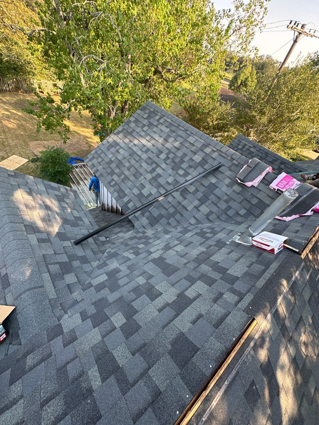 Residential Roofing Repair using Owen's Corning Duration (Lifetime) Shingles by Roof Repair Services LLC