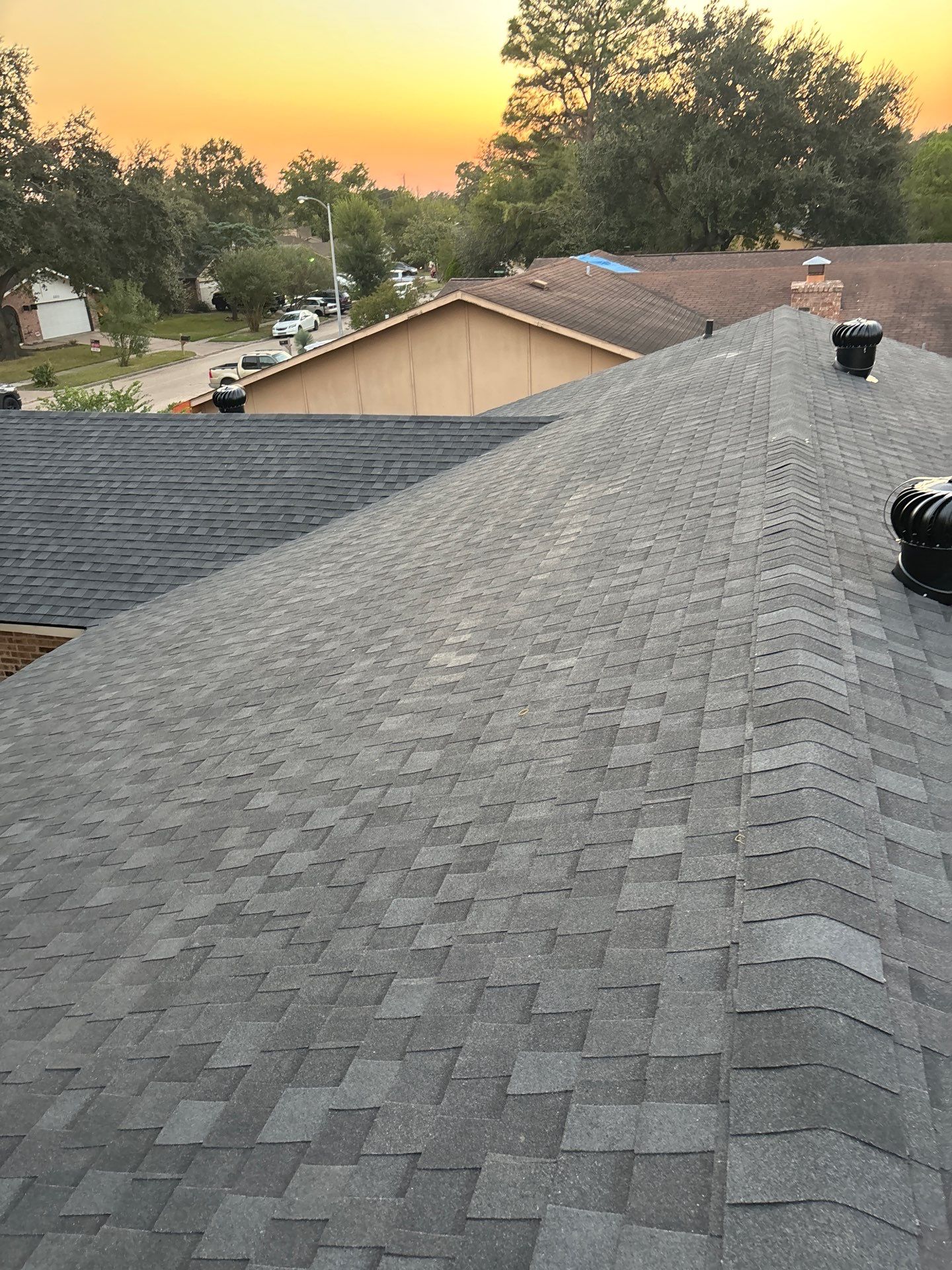 Residential Roofing Installation using Owen's Corning Duration (Lifetime) Shingles by Roof Repair Company
