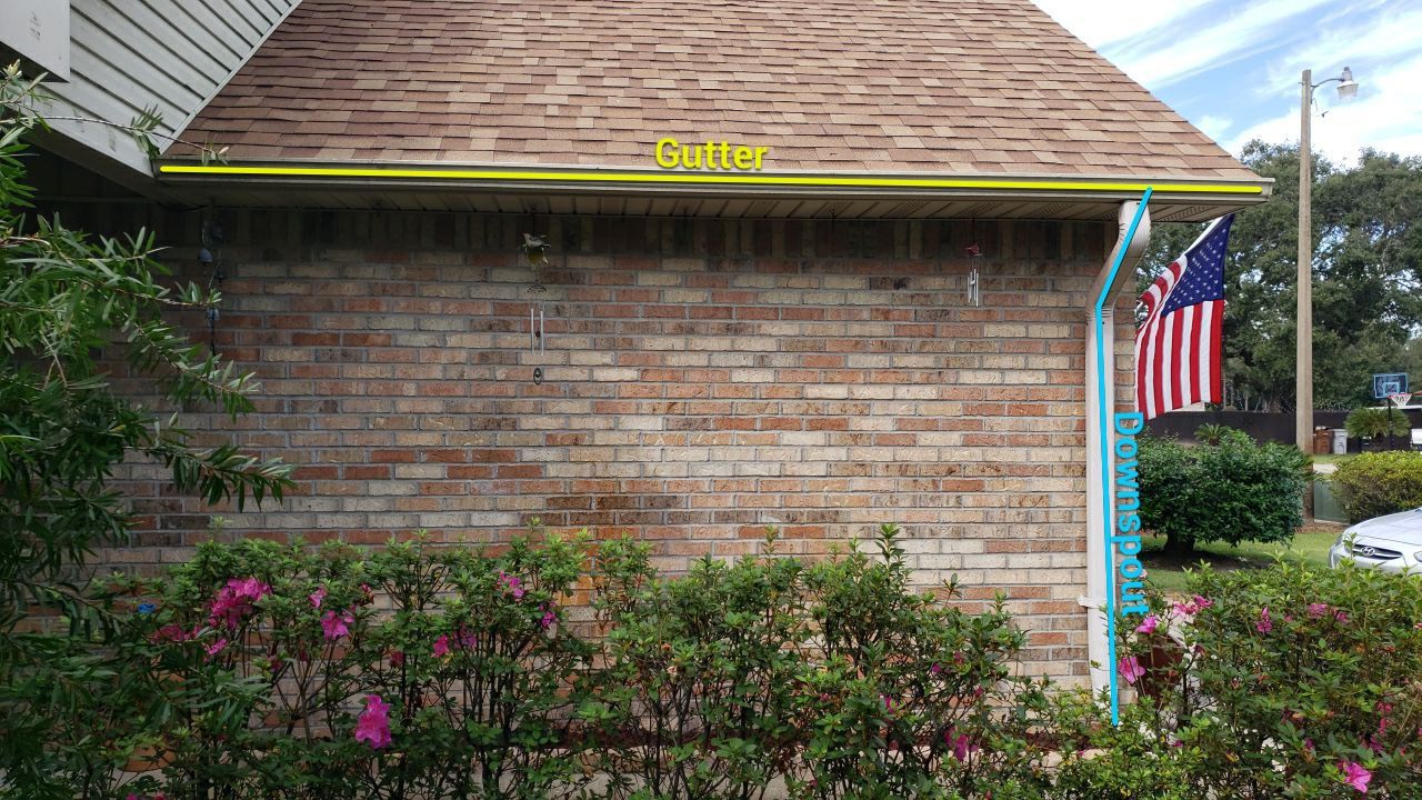 Gutter Installation using K-Style Gutters by Gutter Professors
