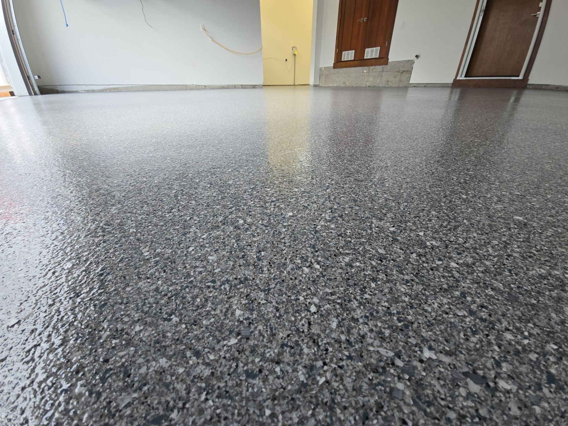 Garage Transformation using Canfield Hybrid  by Croc Coatings, LLC