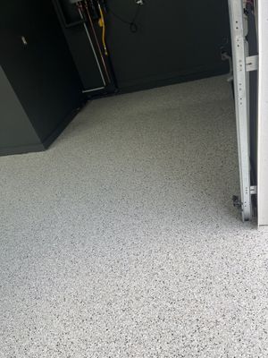 Garage Floor Coating using Cabin Fever