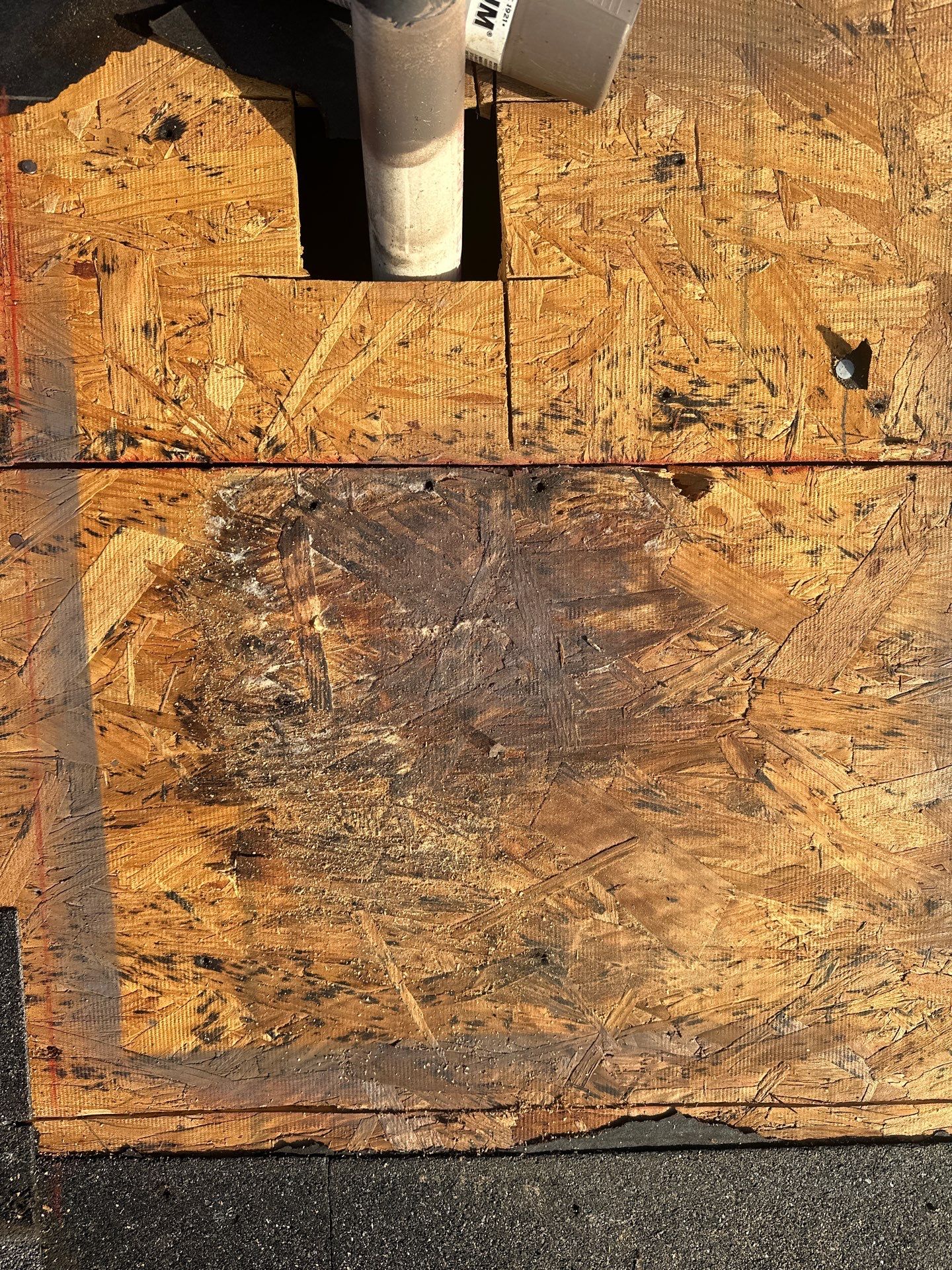 Hail Damage using Owen's Corning Duration (Lifetime) Shingles by Roof Repair Company