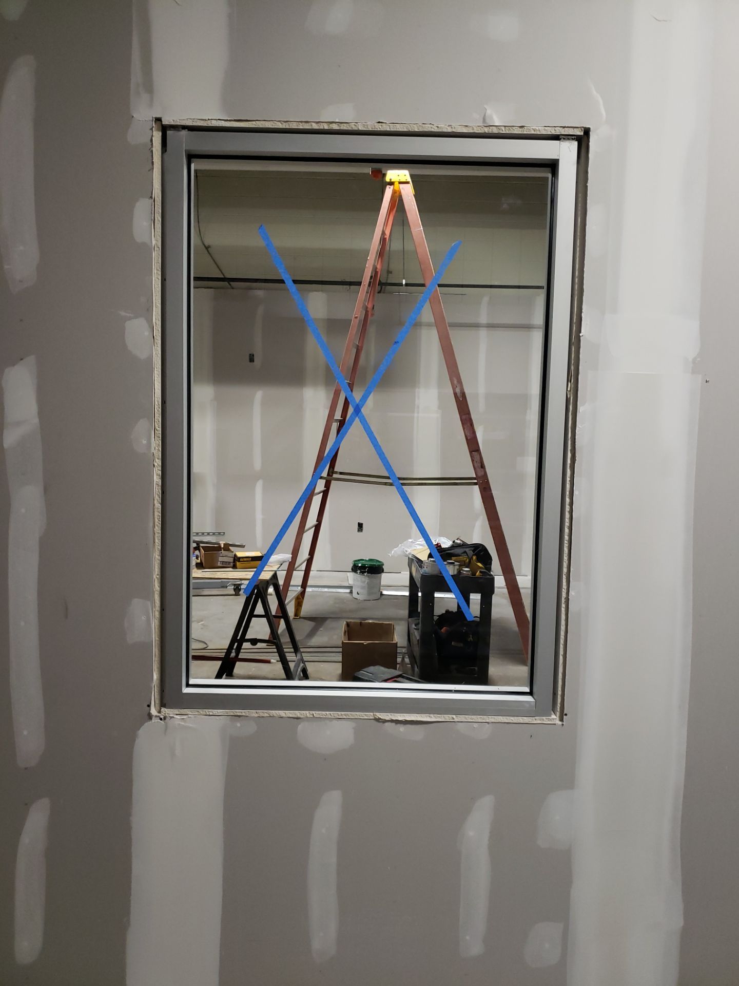 Commercial Storefront Window Install using Storefront Window by Service Glass Inc