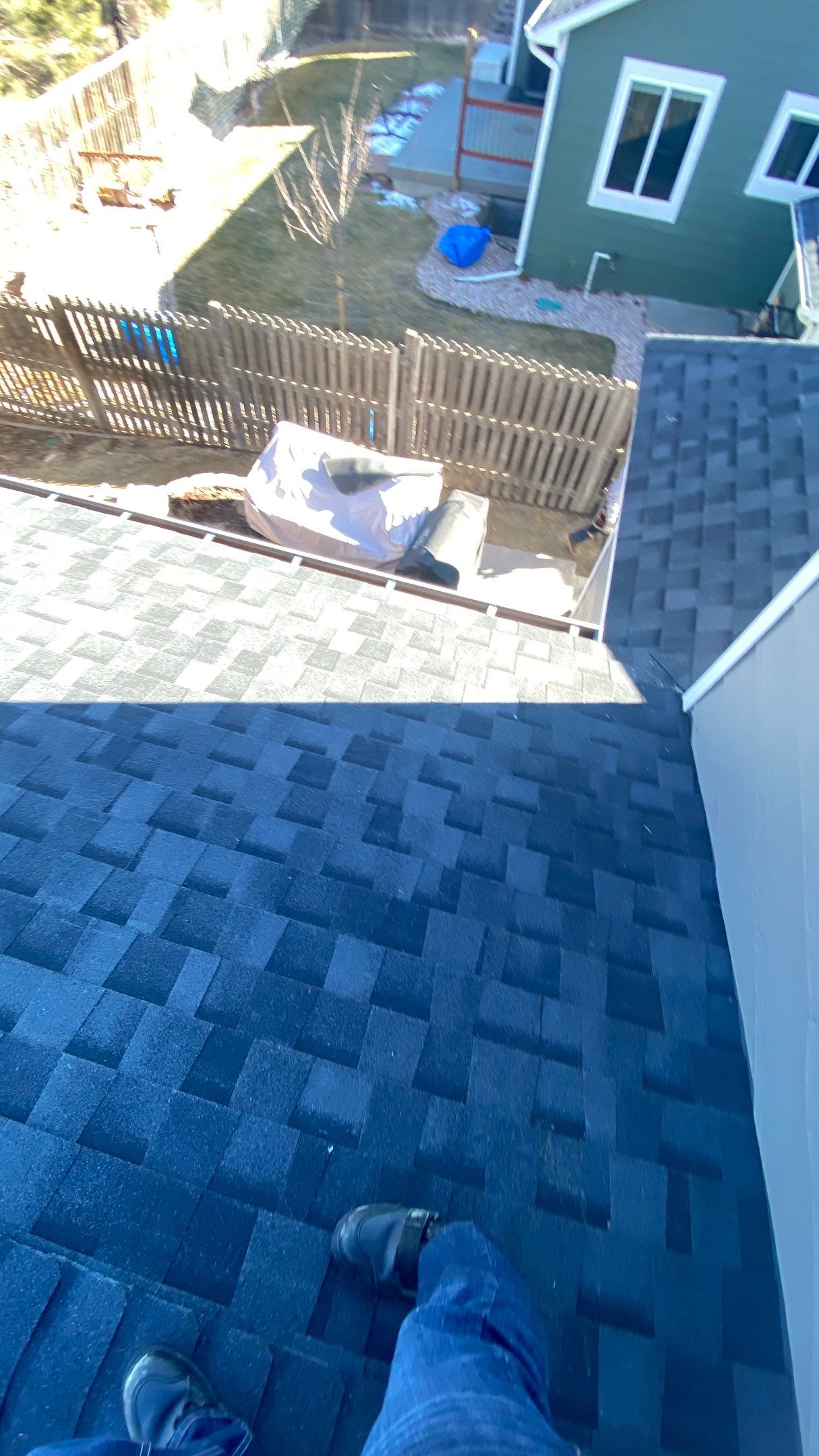 Resdiental Hail Damage Roof Replacement using Certainteed Northgate by Black Belt Roofing