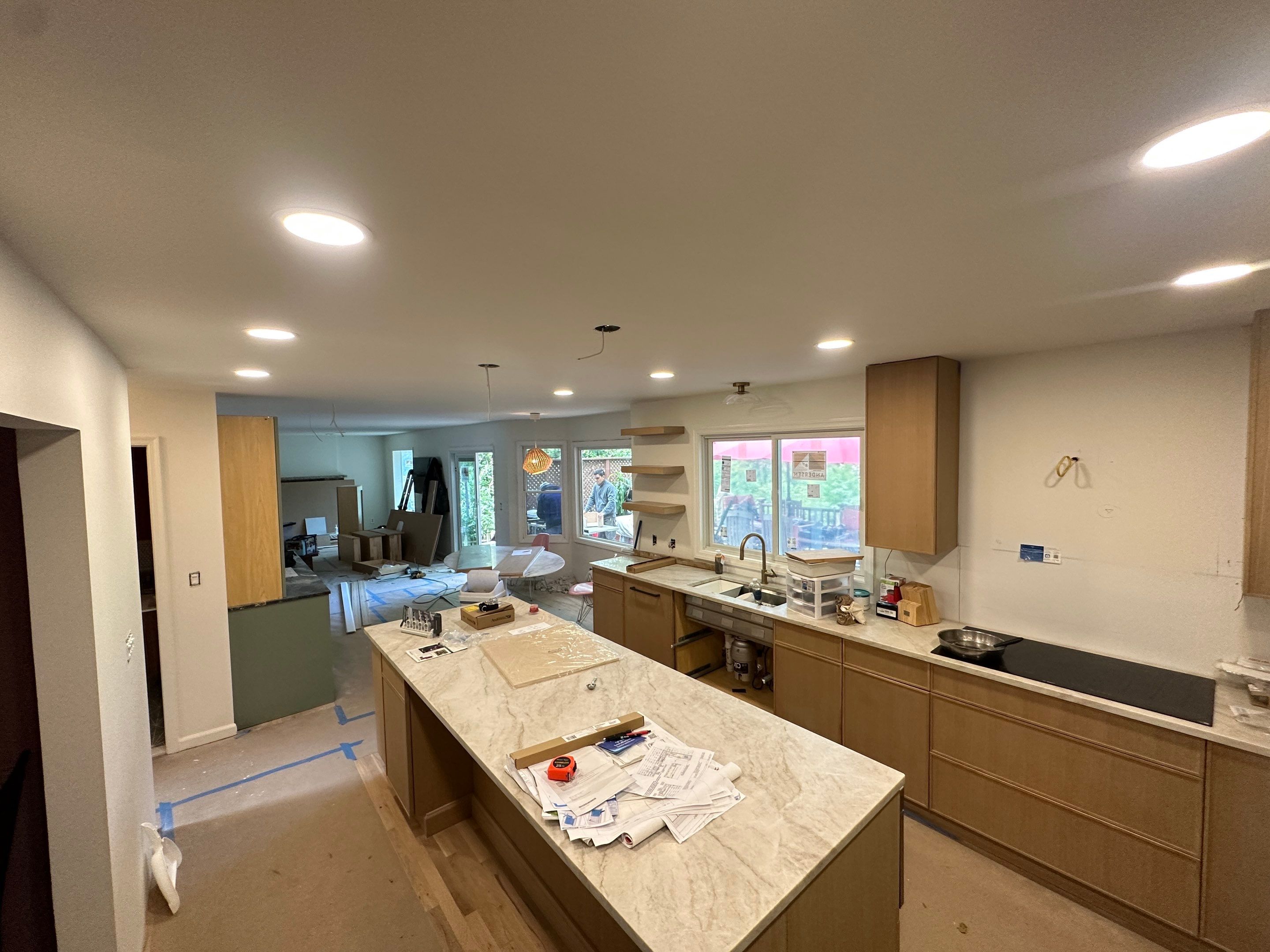 Kitchen Remodel using Cabinets by Home Concepts Construction