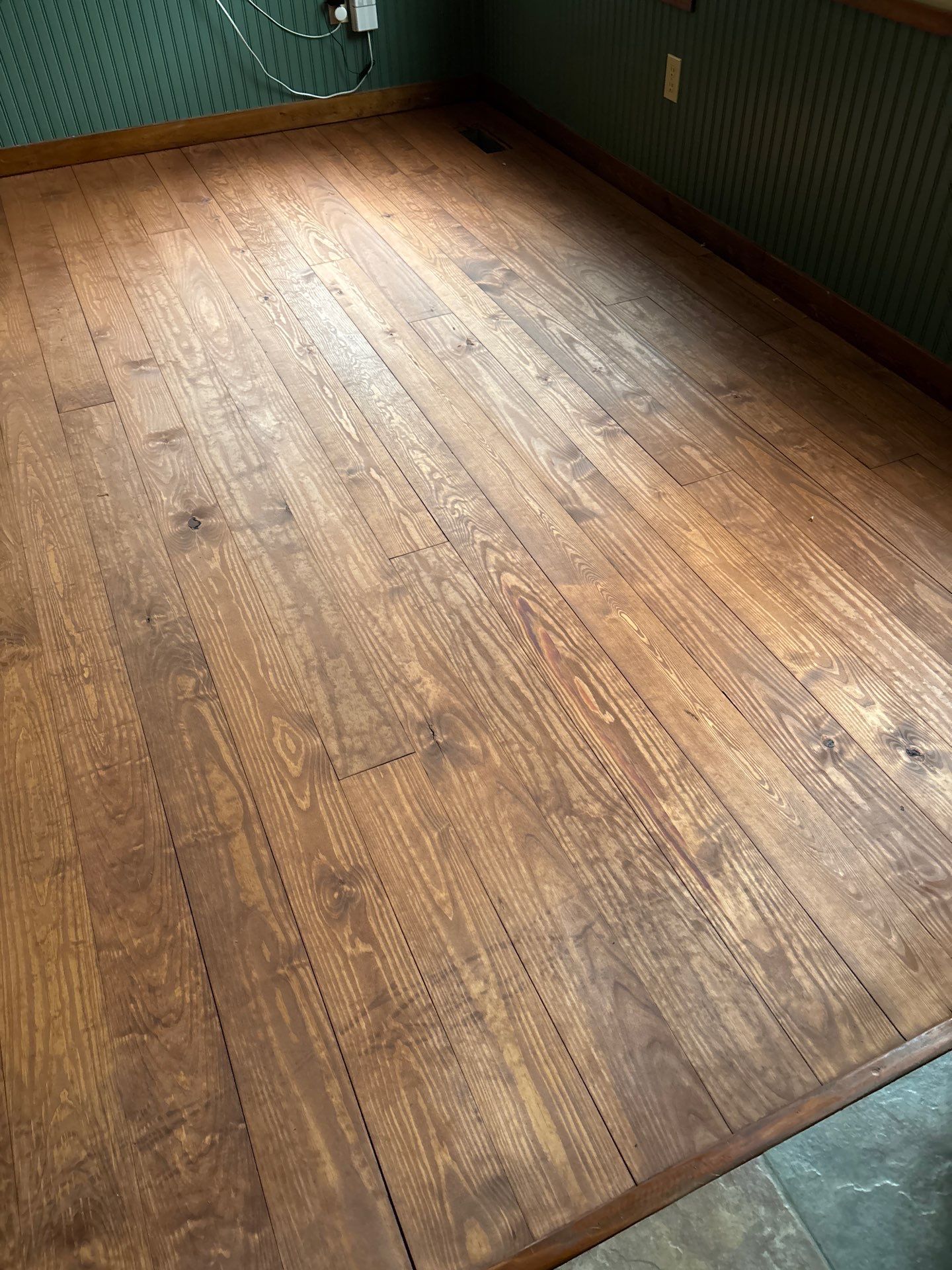 Hardwood Floor Sanding and Refinishing Project in Walton, Kentucky by Footprints Floors Kentucky