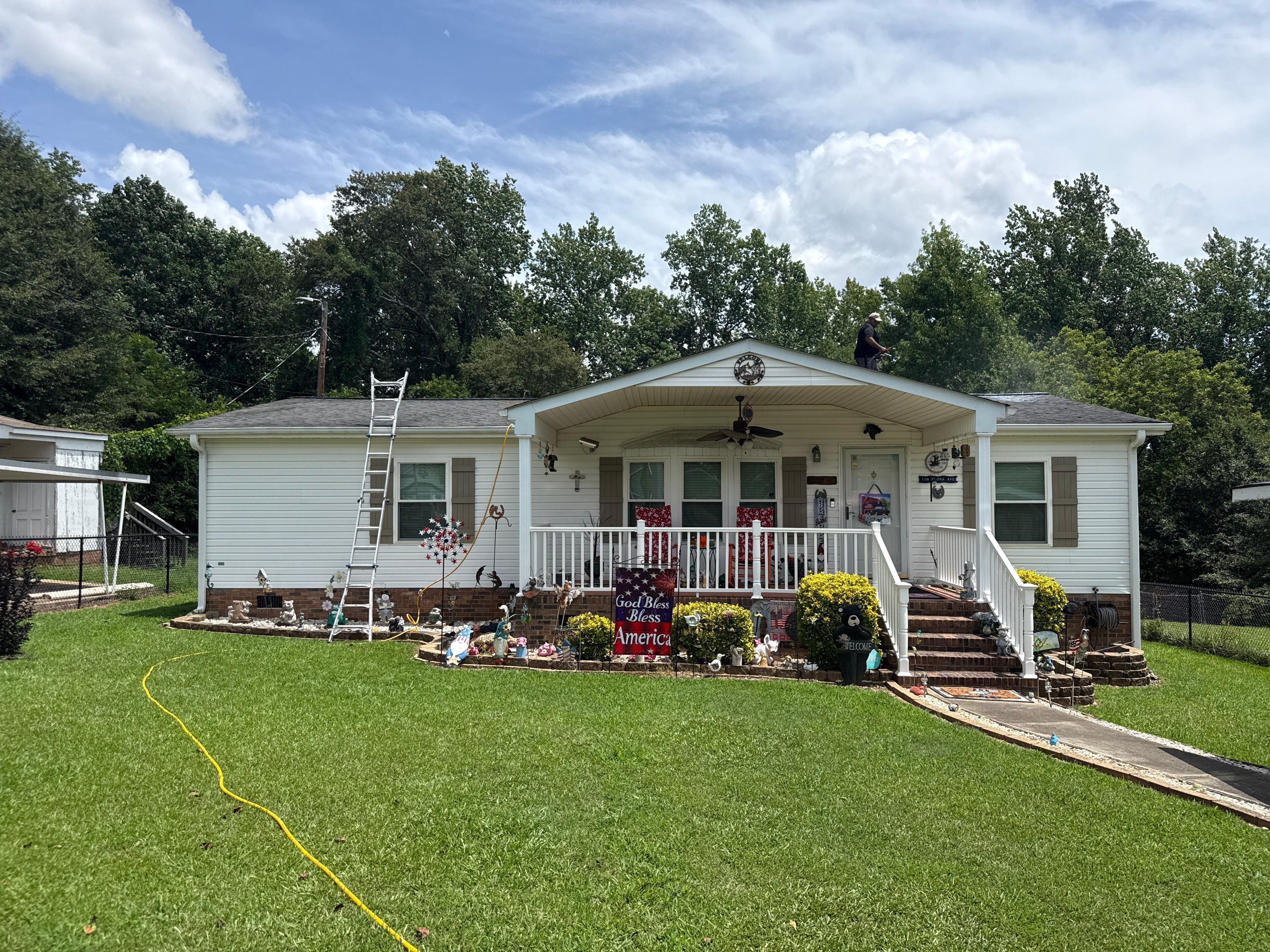 Asphalt Shingle Roof Rejuvination and Maintenance in Greenville by Bright Home Connections