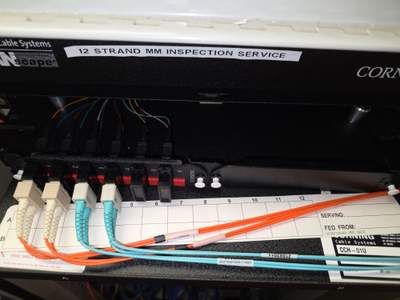 Structured cabling installation by CimaSolutions