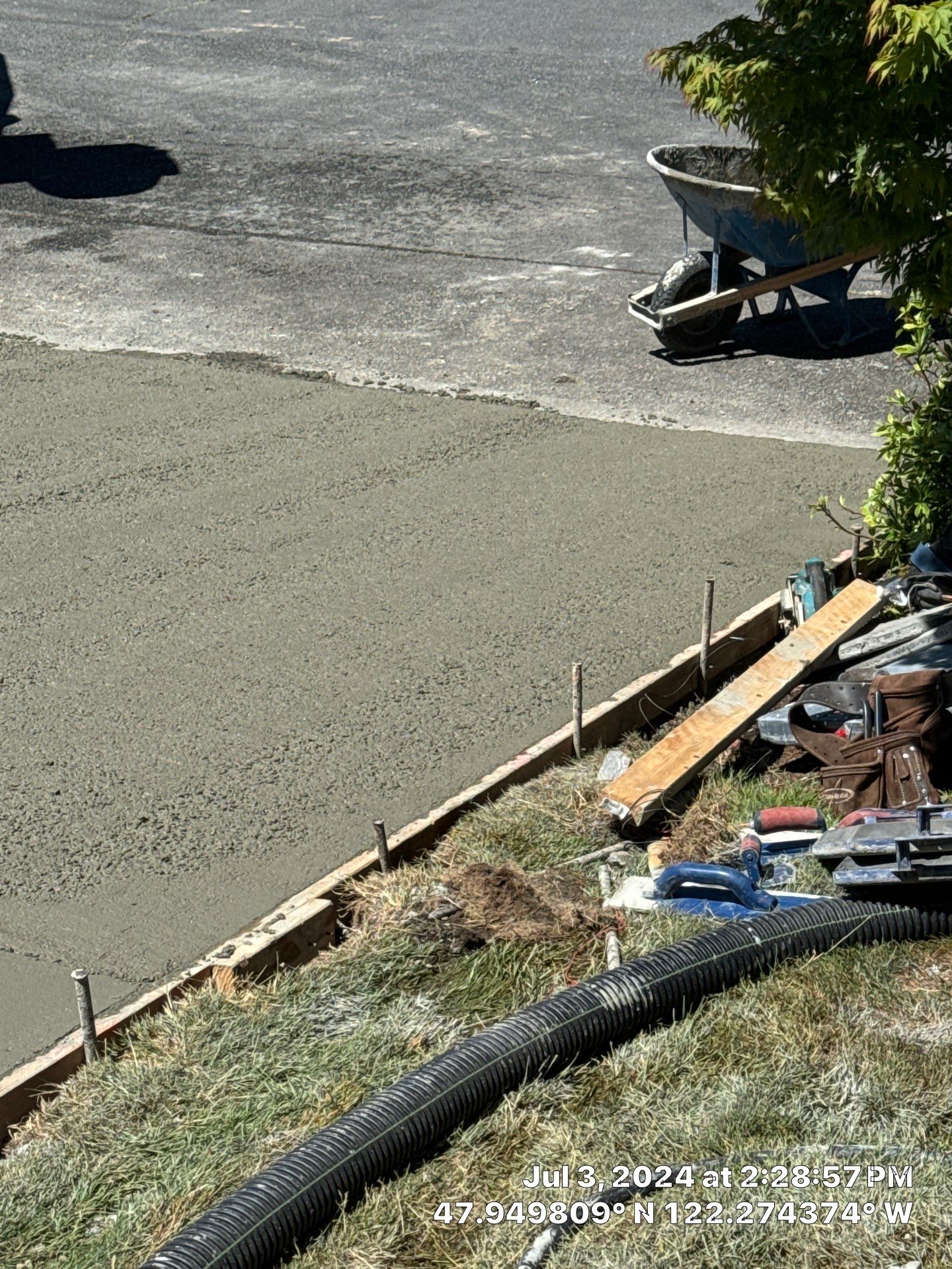 Jacob | Concrete Driveway  by Jireh Asphalt & Concrete Inc 