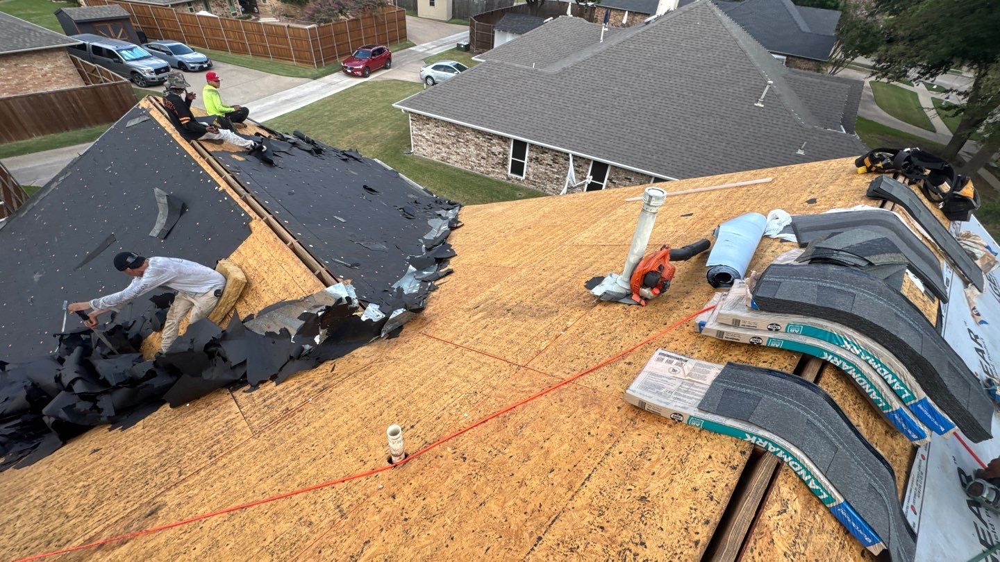 Project in Garland by Rhino Roofing and General Contracting, LLC