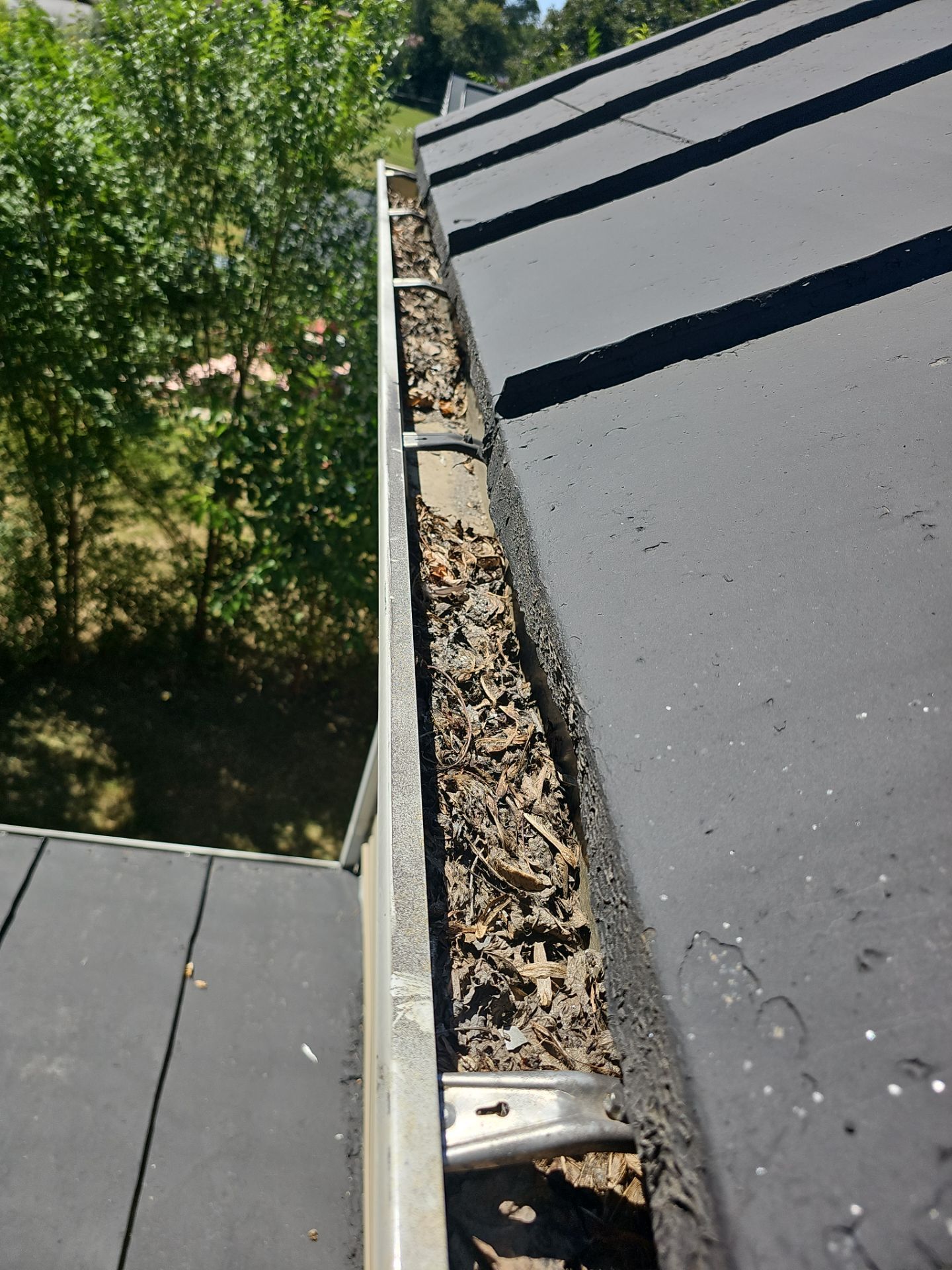 Metal Roof and Gutter Replacement by Winchester Roofing