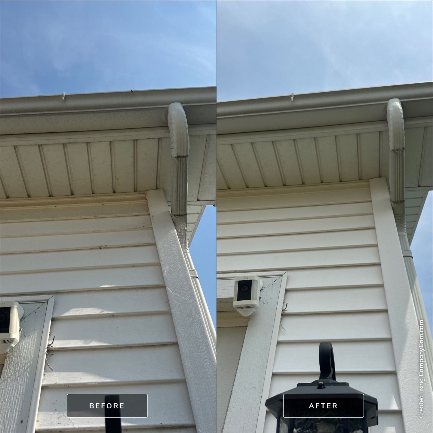 Project in McHenry by Simmons Power & Soft Washing