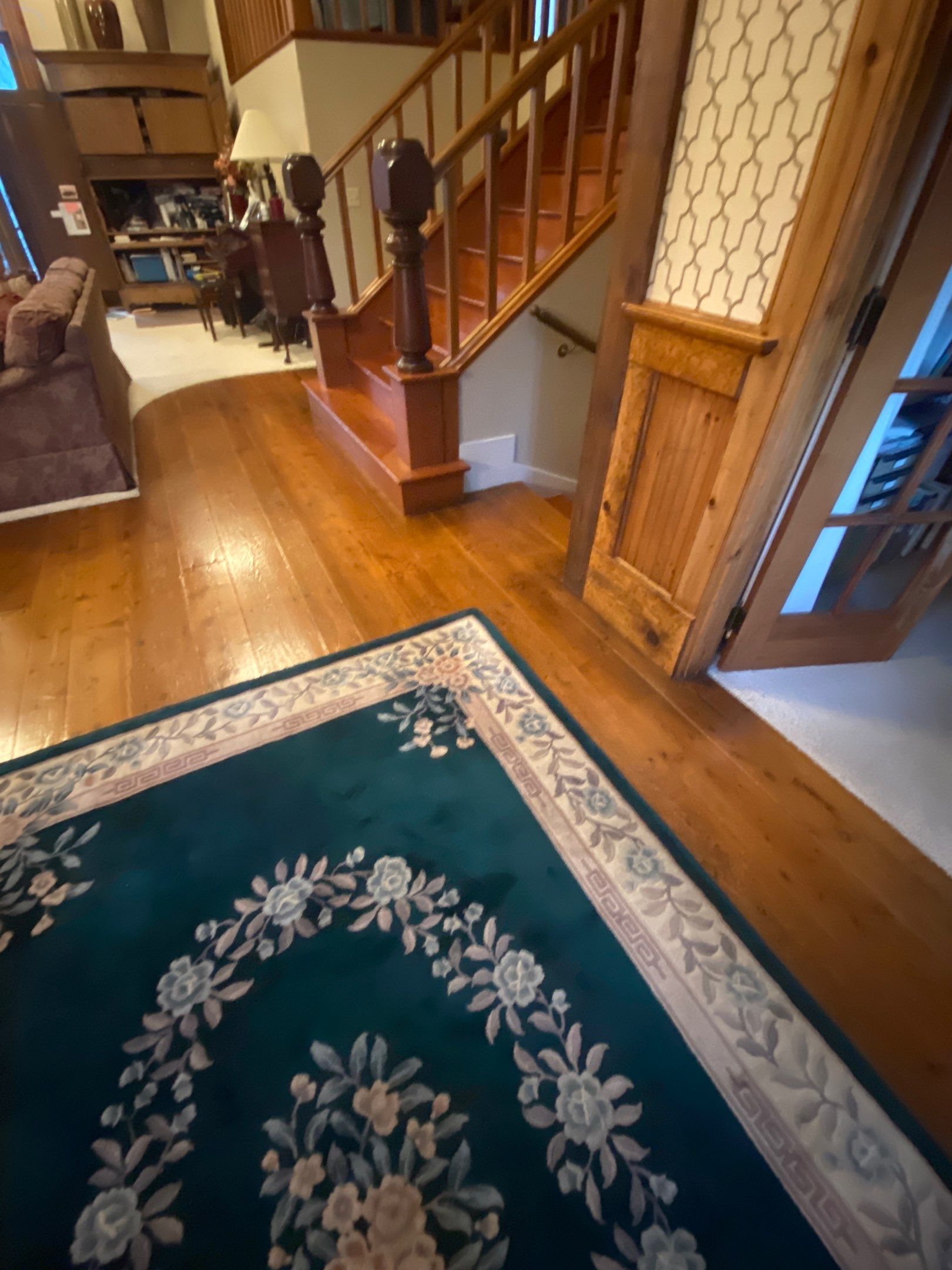 Beautiful Rustic Floor Renovation in Auburn by Footprints Floors South Sacramento