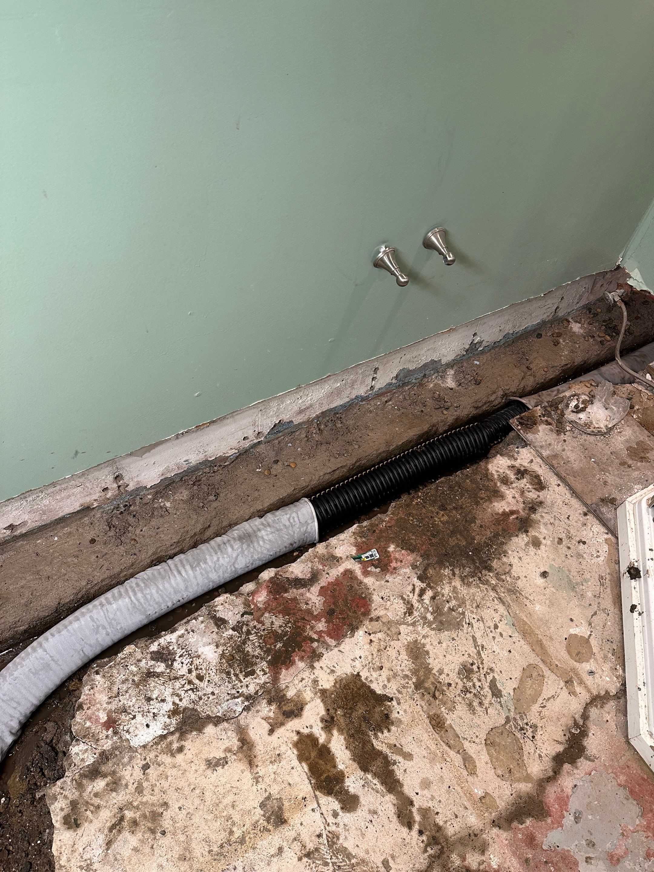 Solving a One-Wall Water Issue in St. Paul by Waterproofing Northeast