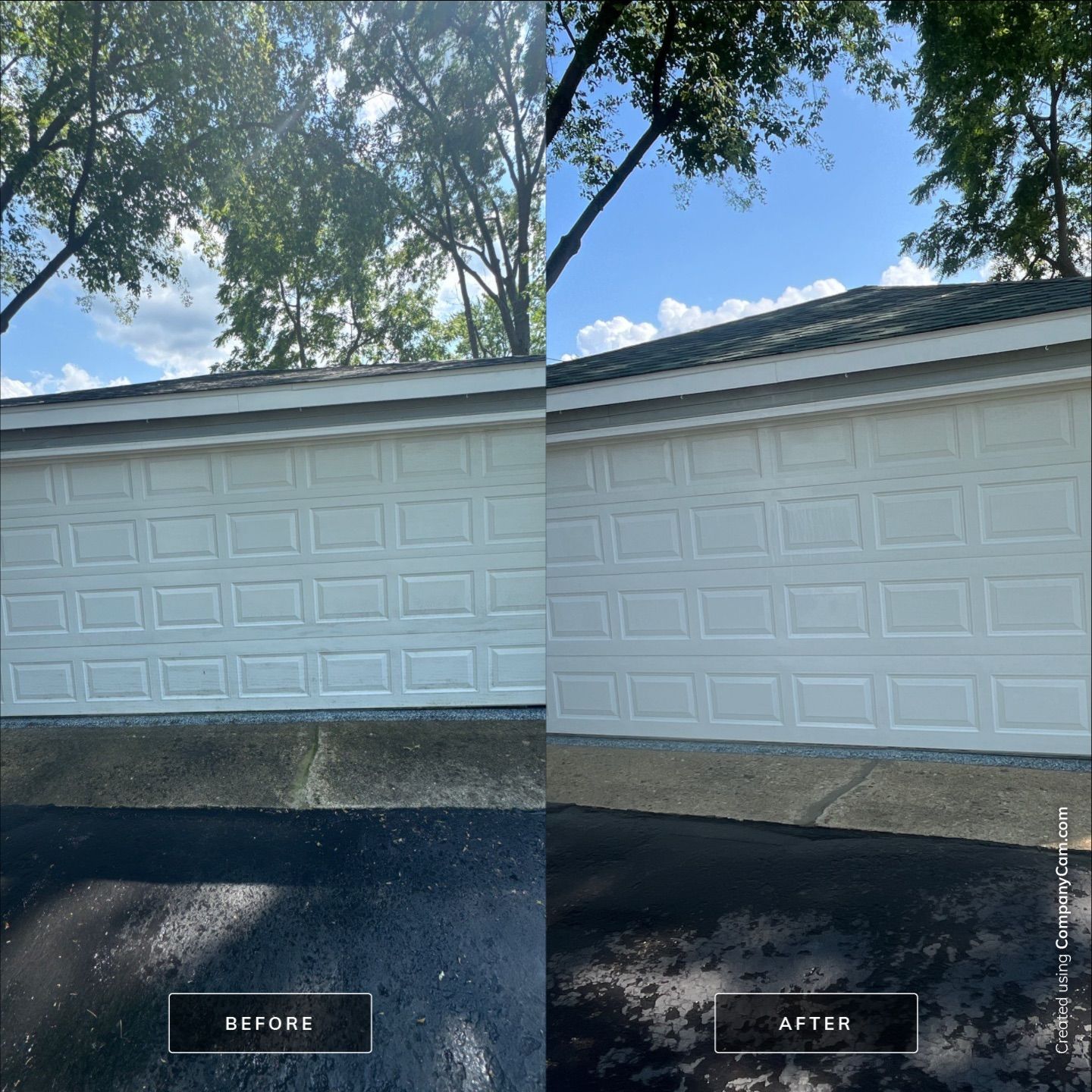 Project in Wauconda by Simmons Power & Soft Washing