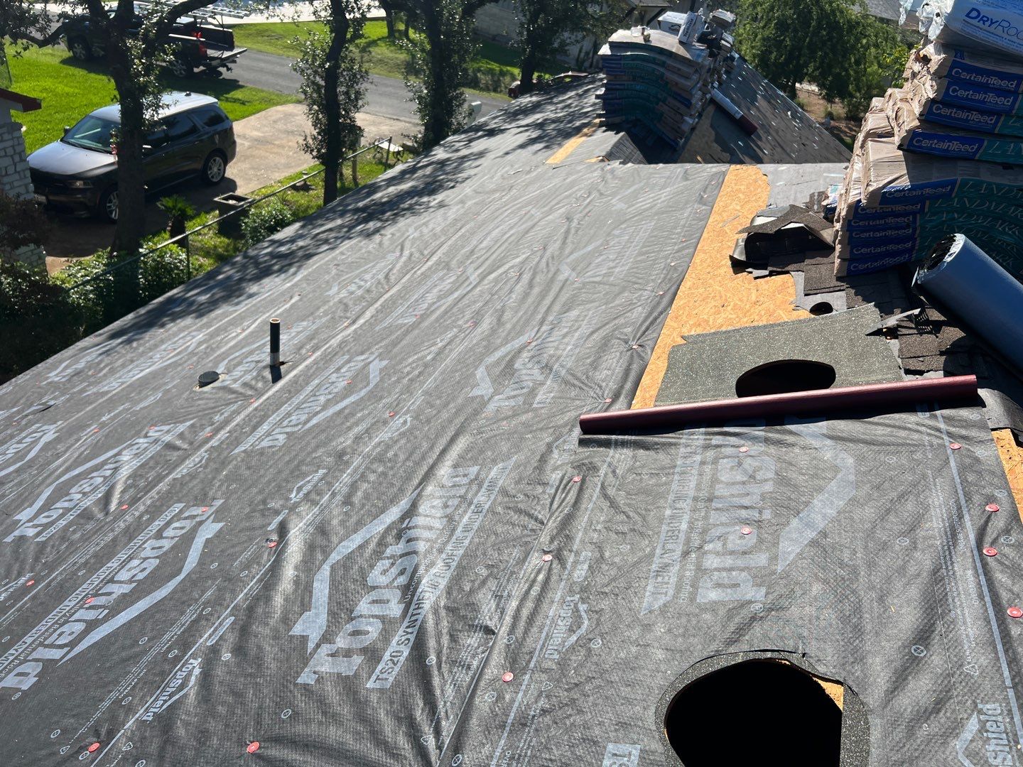 Residential Roofing Installation using CertainTeed by Oakwood Roofing and Construction, LLC